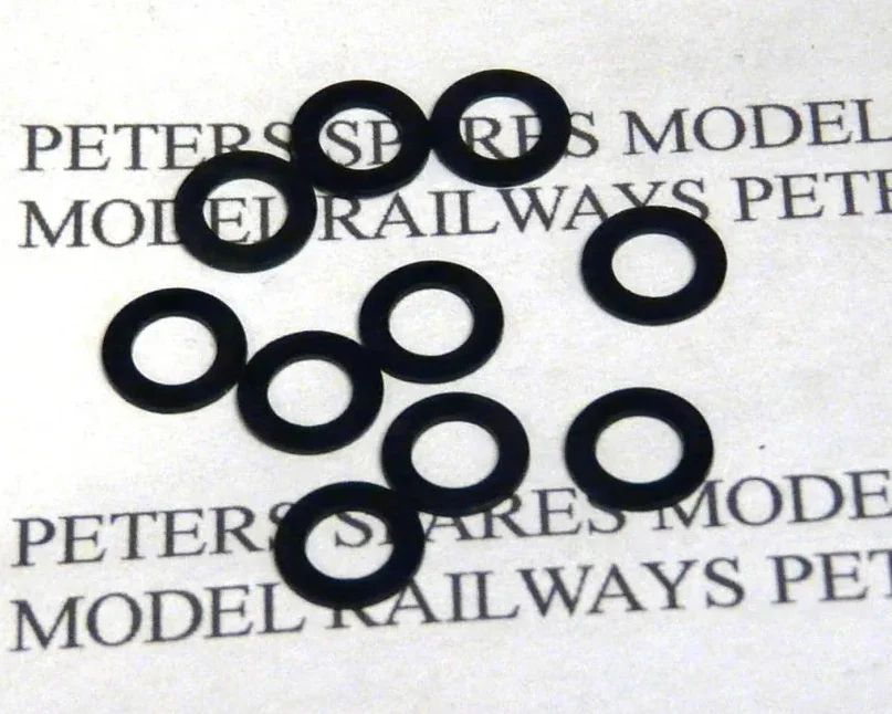 PS41 Replacement Lima L1-1504-00 Traction Tyres (Small Size) (10 Pack) OO/HO Gauge