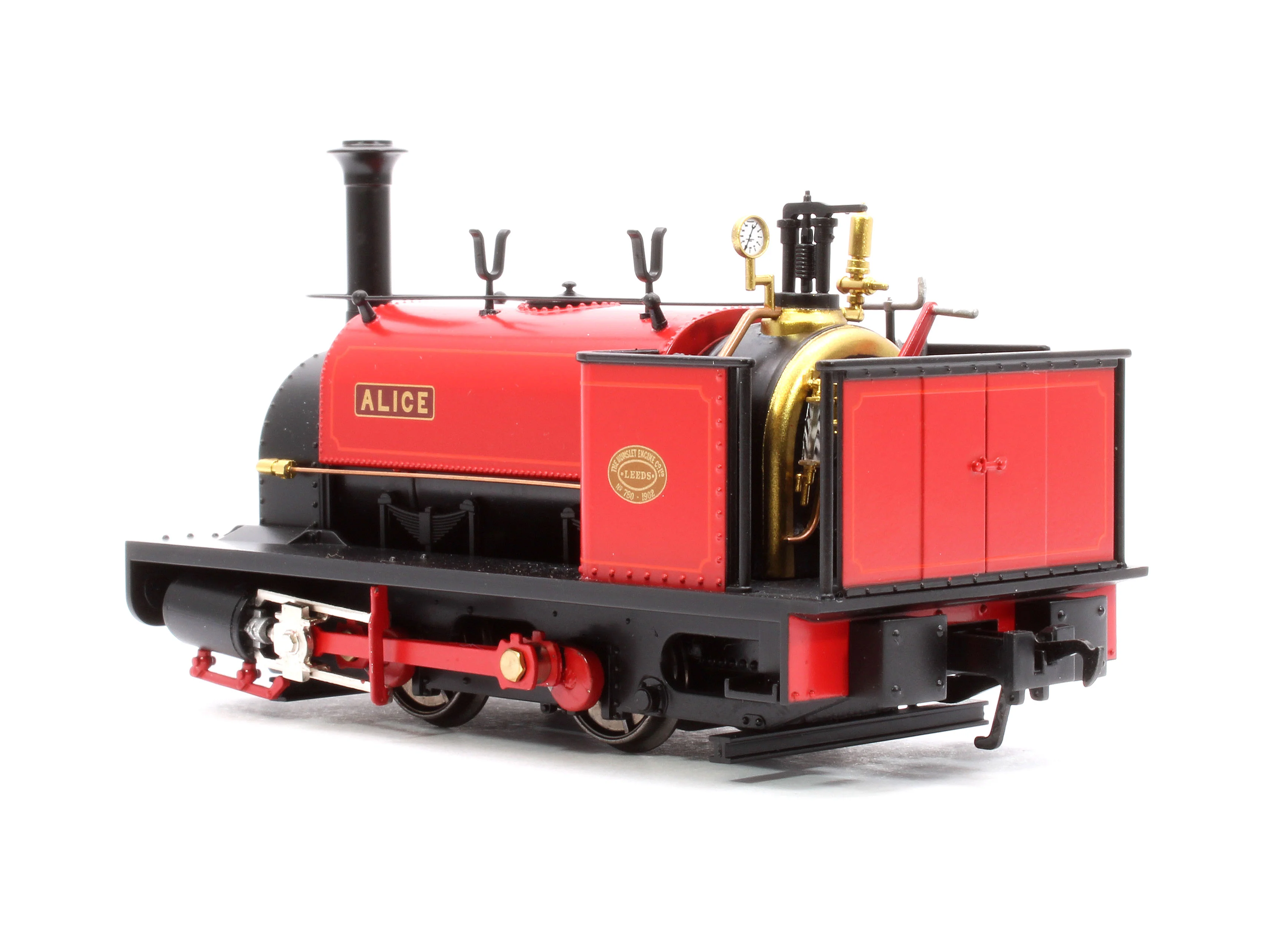 71-025 Quarry Hunslet 0-4-0ST 'Alice' Dinorwic Quarry Red Steam Locomotive - Image 2