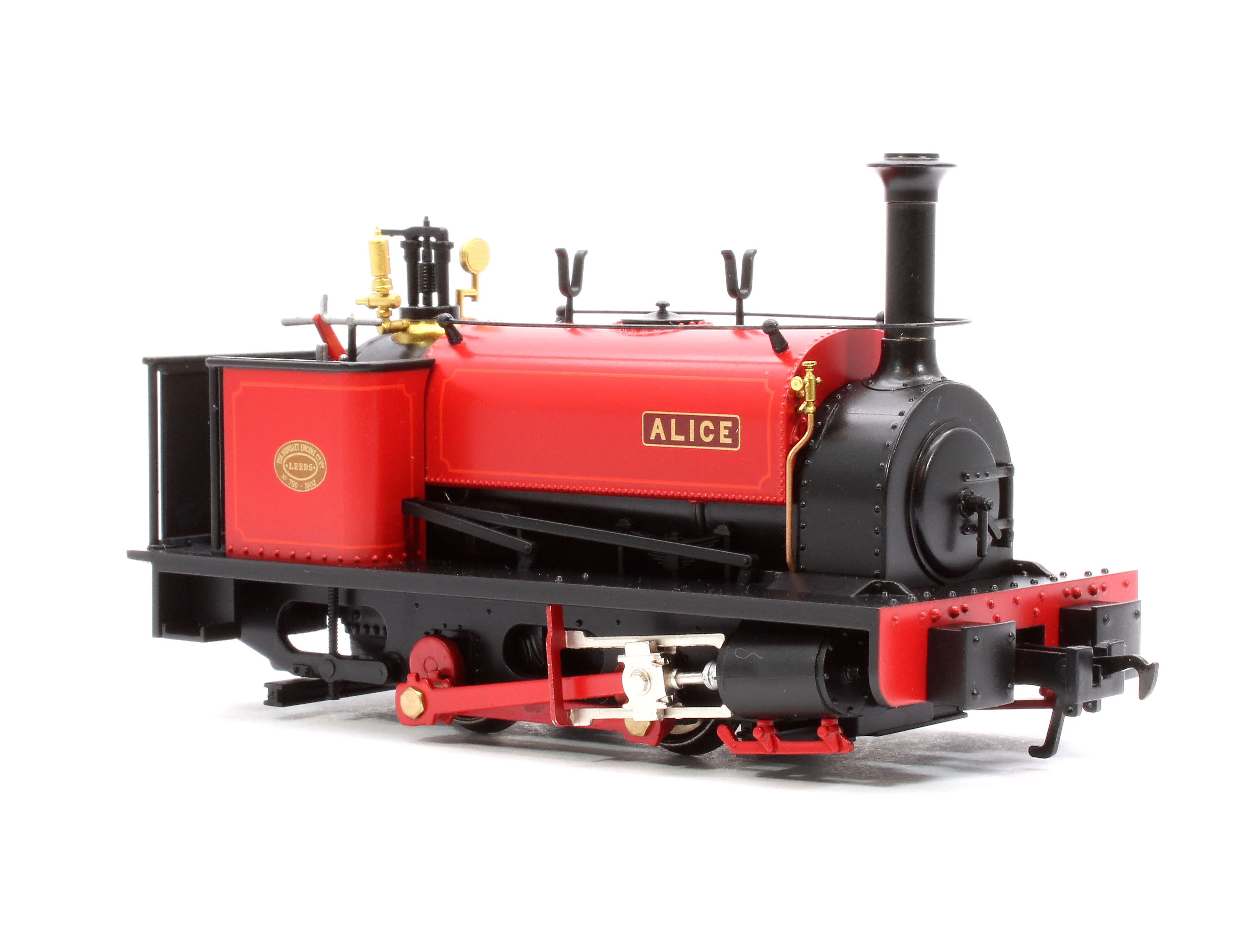 71-025 Quarry Hunslet 0-4-0ST 'Alice' Dinorwic Quarry Red Steam Locomotive - Image 4