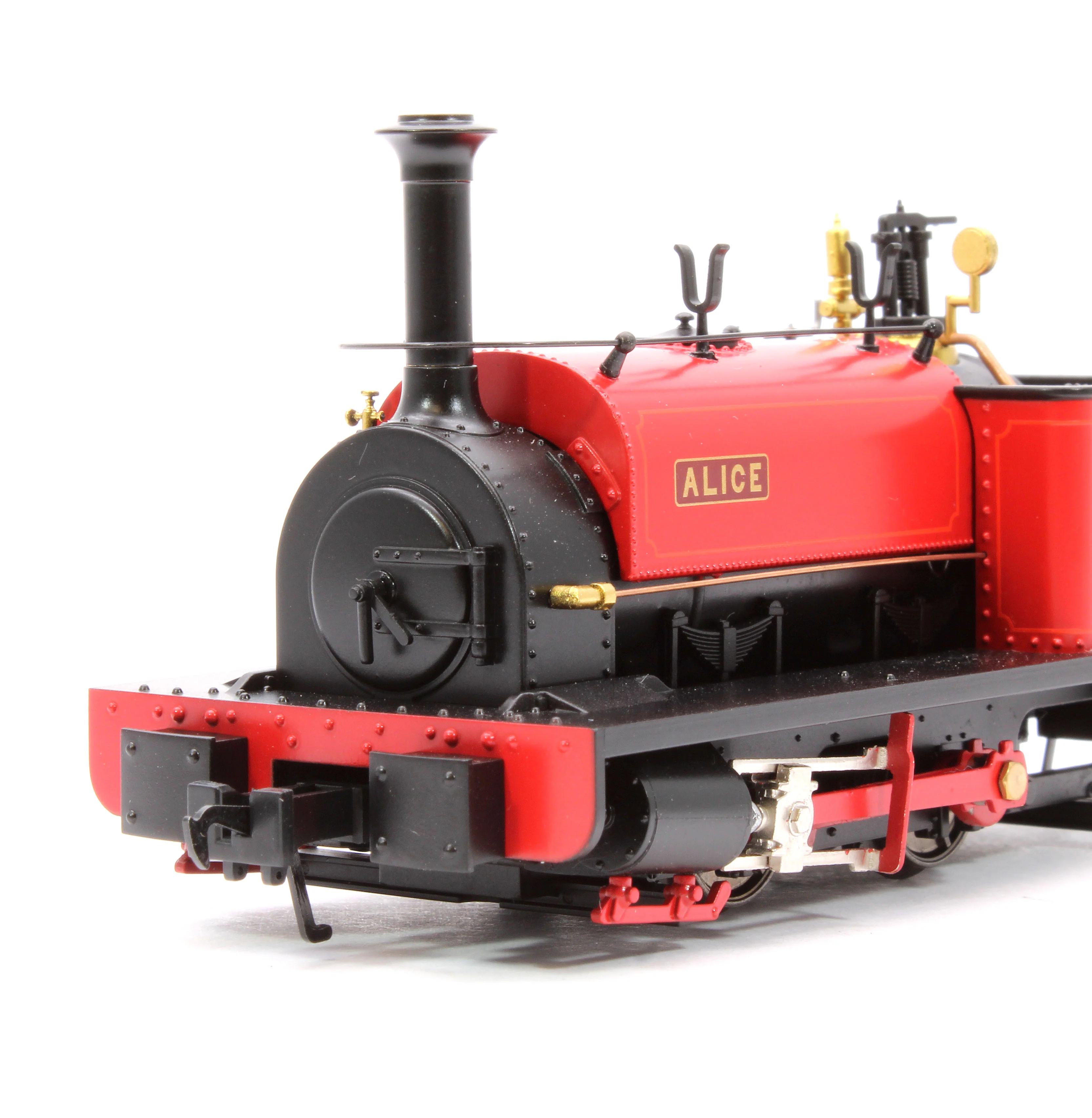 71-025 Quarry Hunslet 0-4-0ST 'Alice' Dinorwic Quarry Red Steam Locomotive - Image 8