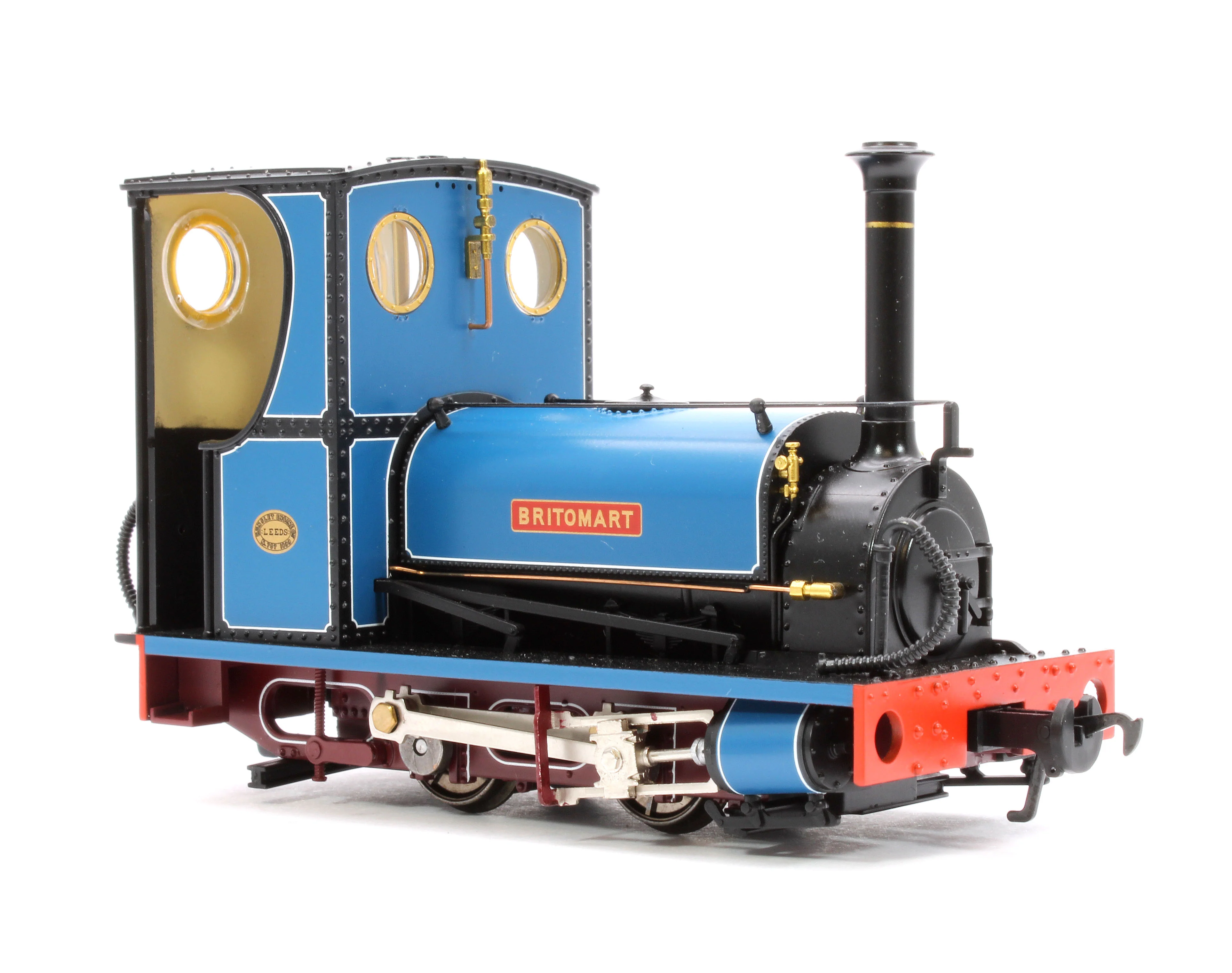 71-026 Quarry Hunslet 0-4-0ST 'Britomart' Pen-yr-Orsedd Quarry Blue Steam Locomotive - Image 4