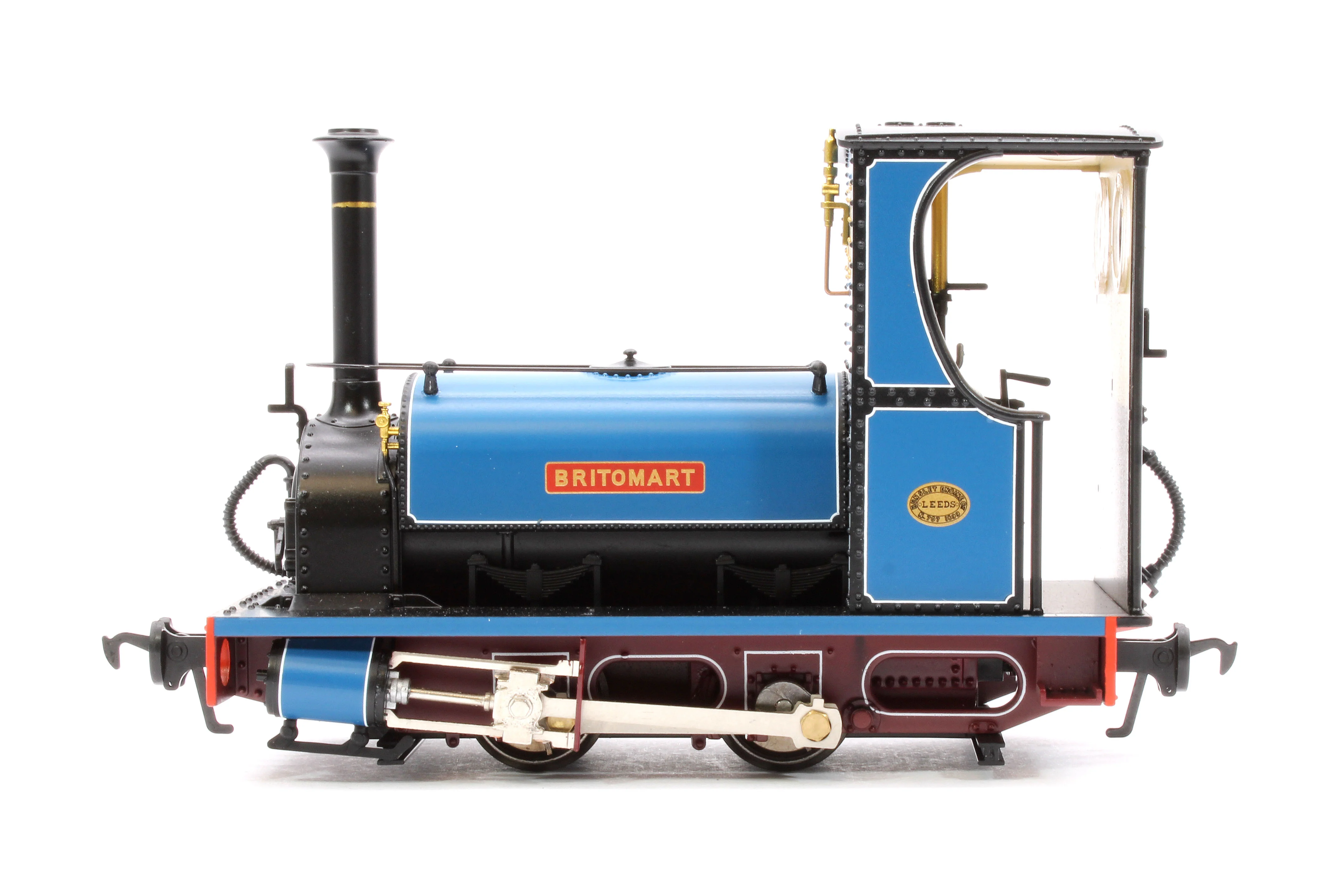 71-026 Quarry Hunslet 0-4-0ST 'Britomart' Pen-yr-Orsedd Quarry Blue Steam Locomotive - Image 5