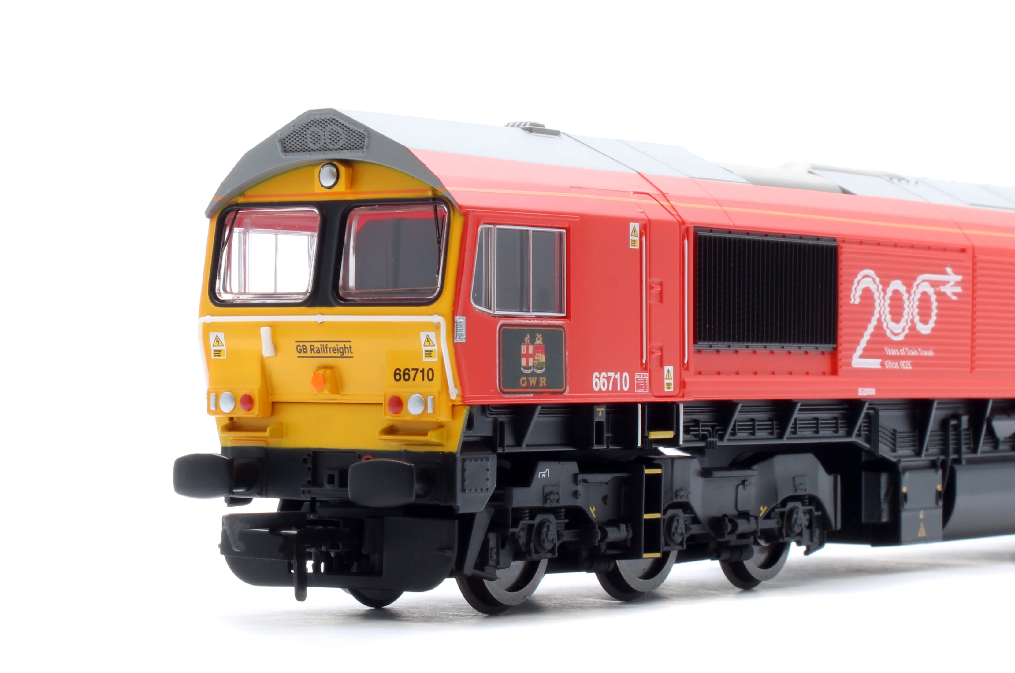 R30549TXS RailRoad Plus GBRf Class 66 Railway 200 'Karen Harrison' 66710 Diesel Locomotive - DCC Sound - Image 8