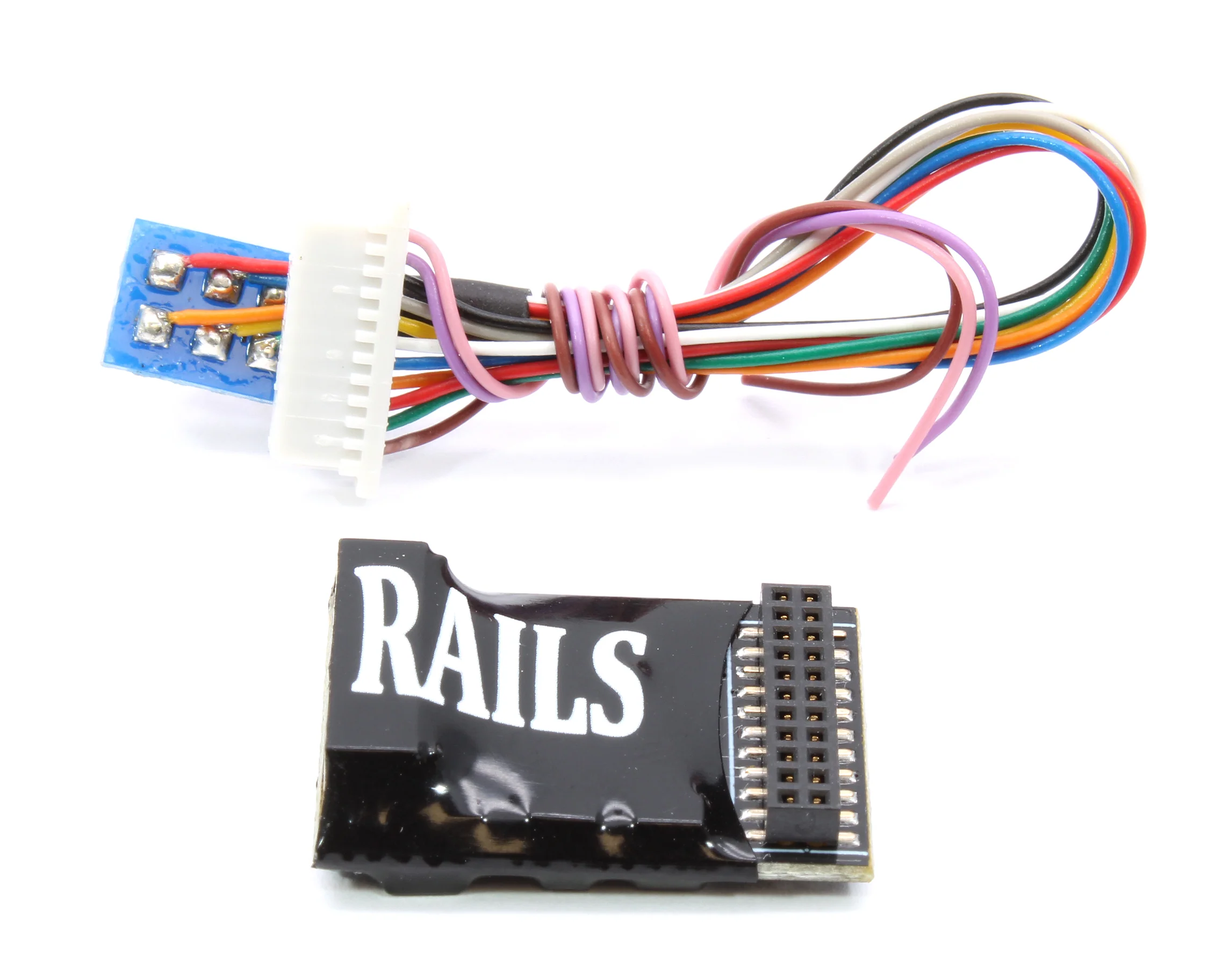 RoS-218.4.2 Rails Connect Decoder, 21 Pin Direct (8 Pin Harness) 4+2 Function Decoder - Image 3