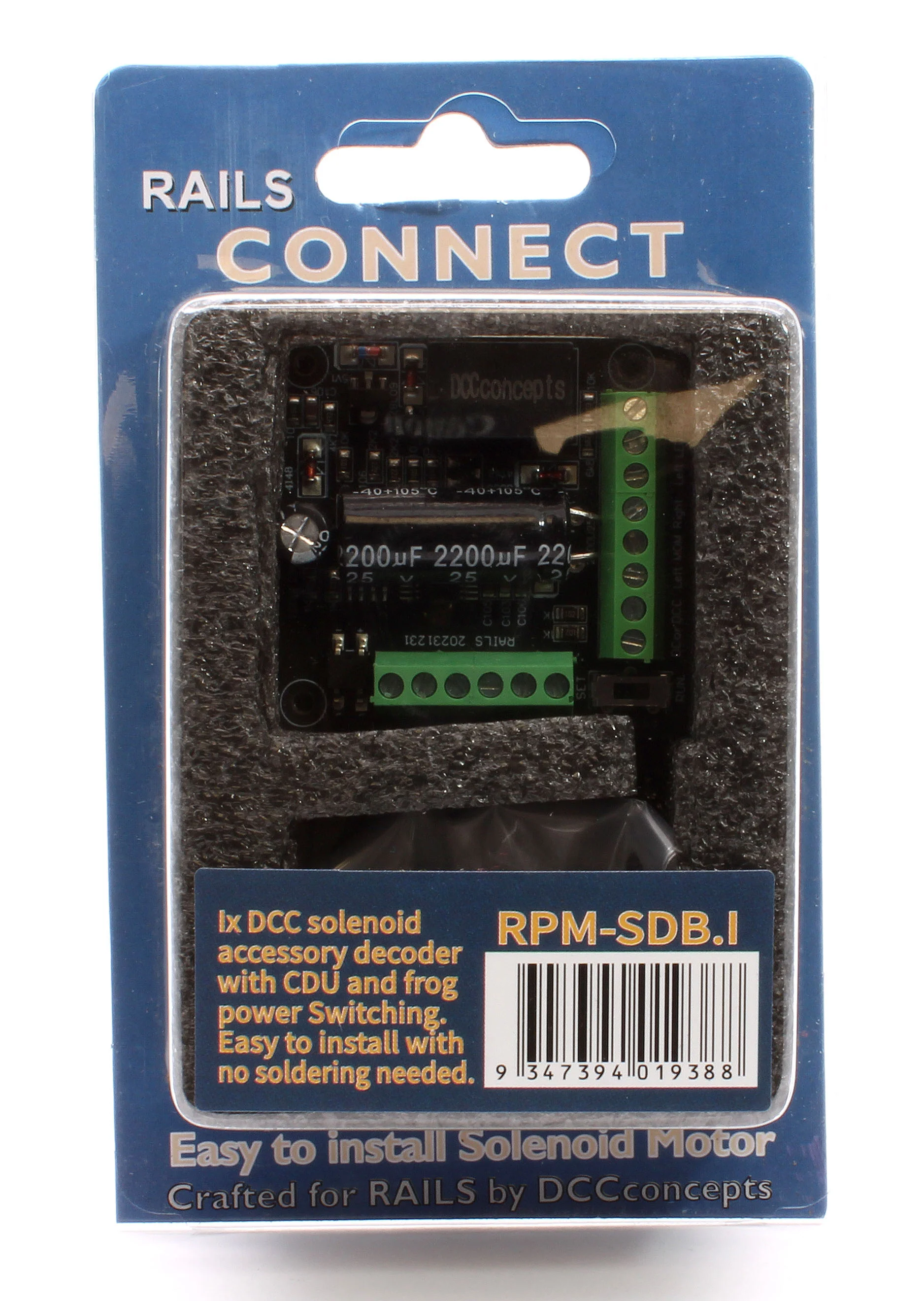 RPM-SDB.1 Rails Connect Solenoid Digital Accessory Decoder - Image 3