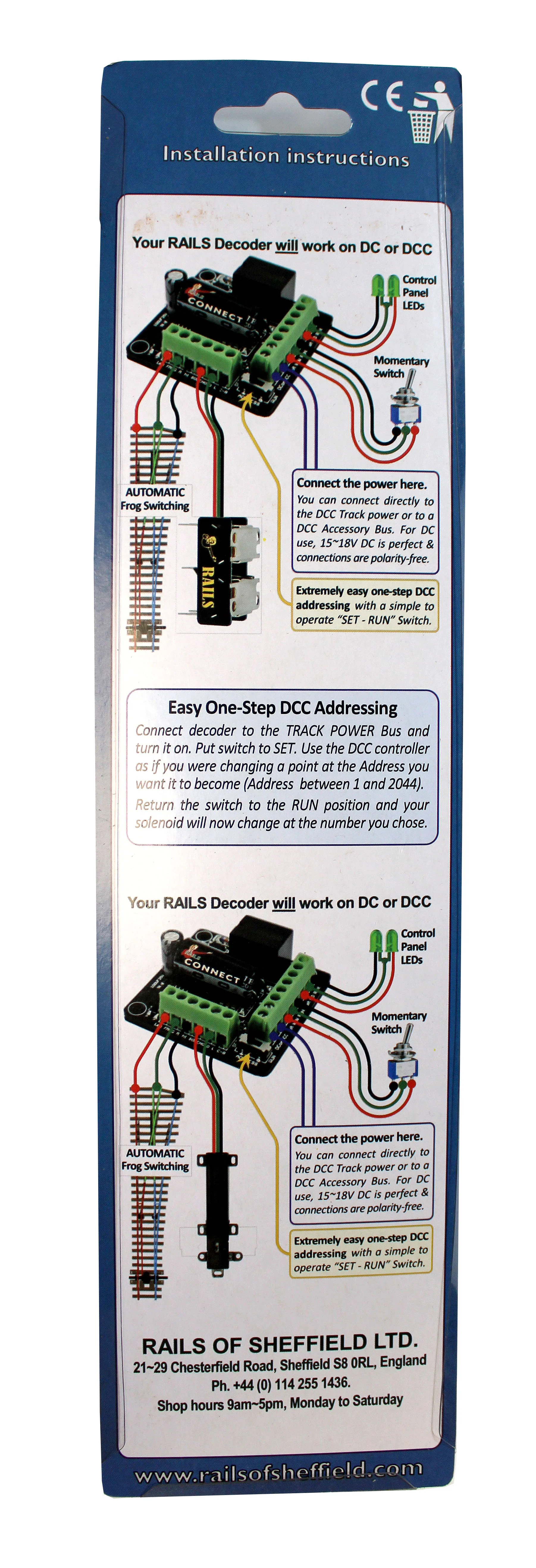 RPM-SMD.3 Rails Connect High Efficiency Surface Mount DIGITAL Point Motor (3 Pack) - Image 7
