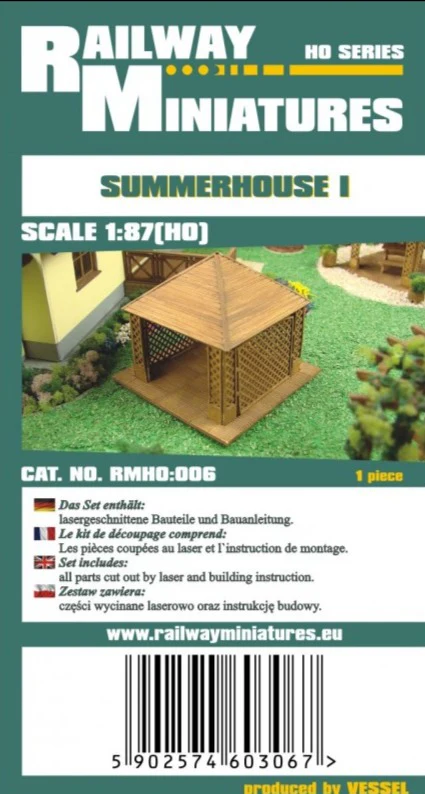 RMH0:006 Summerhouse I Building Kit