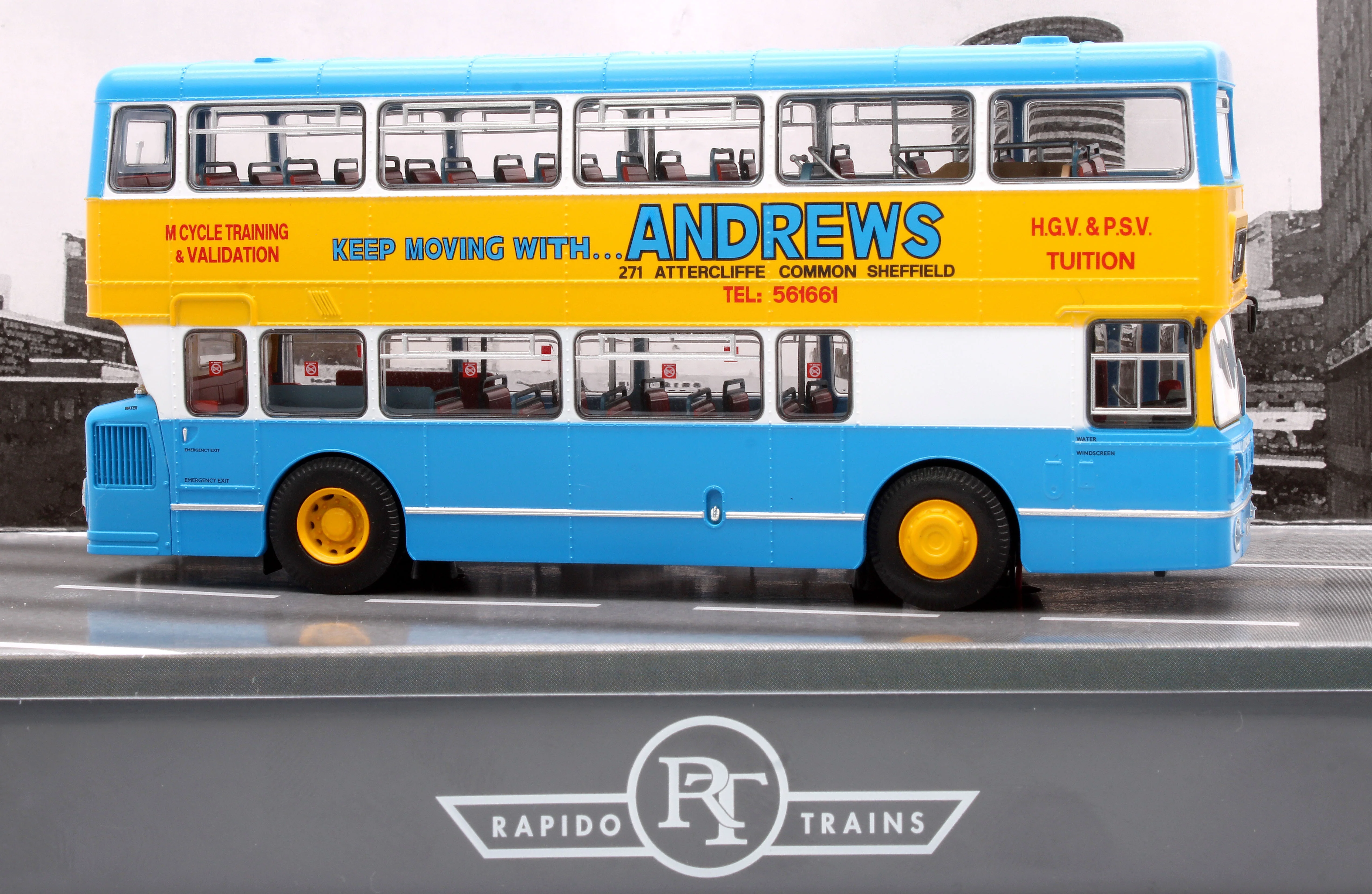 901037 Leyland Fleetline NOC476R 'Little John', Route 42 City Centre, Andrews of Sheffield livery - Image 3