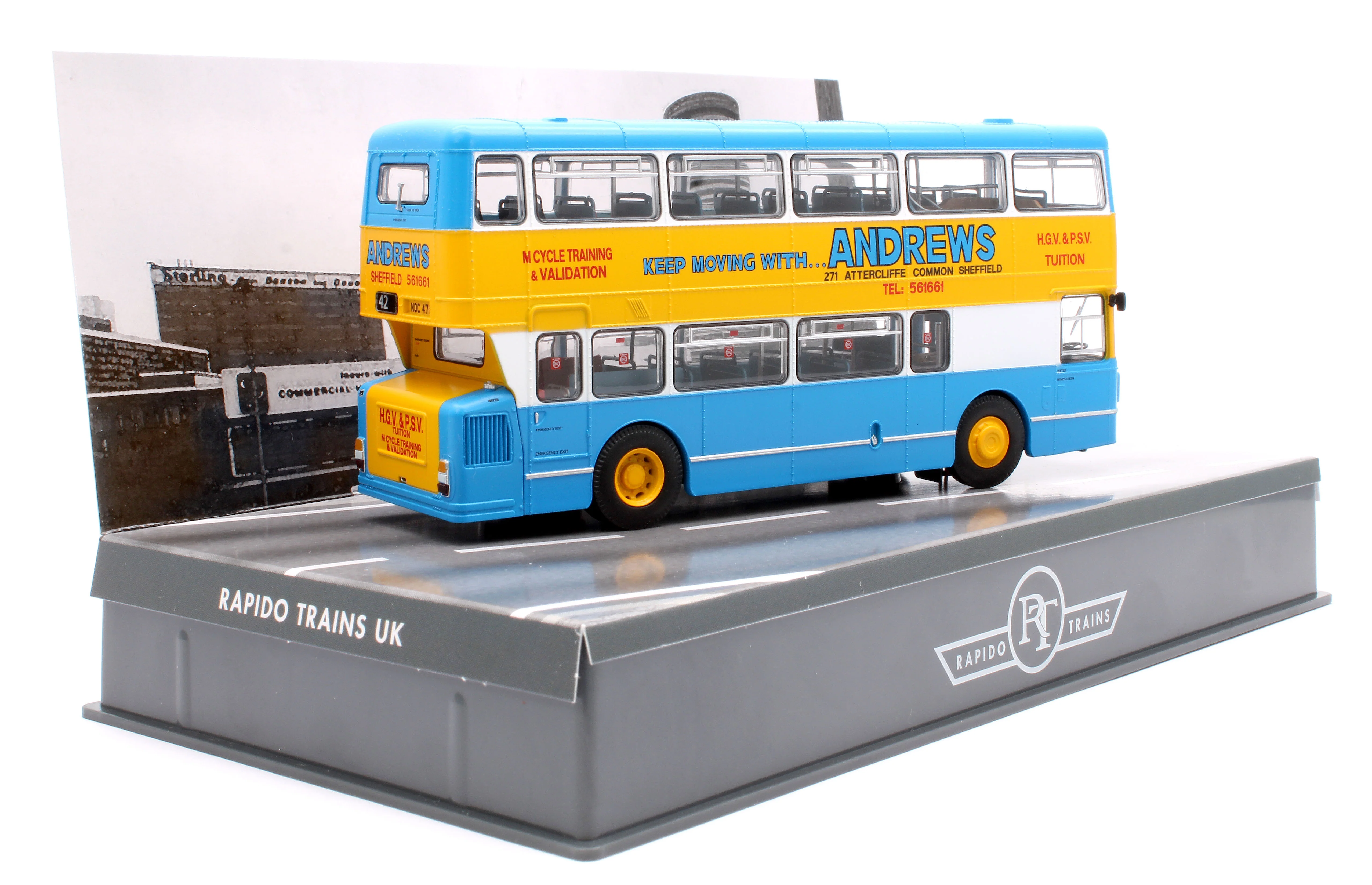 901037 Leyland Fleetline NOC476R 'Little John', Route 42 City Centre, Andrews of Sheffield livery - Image 5