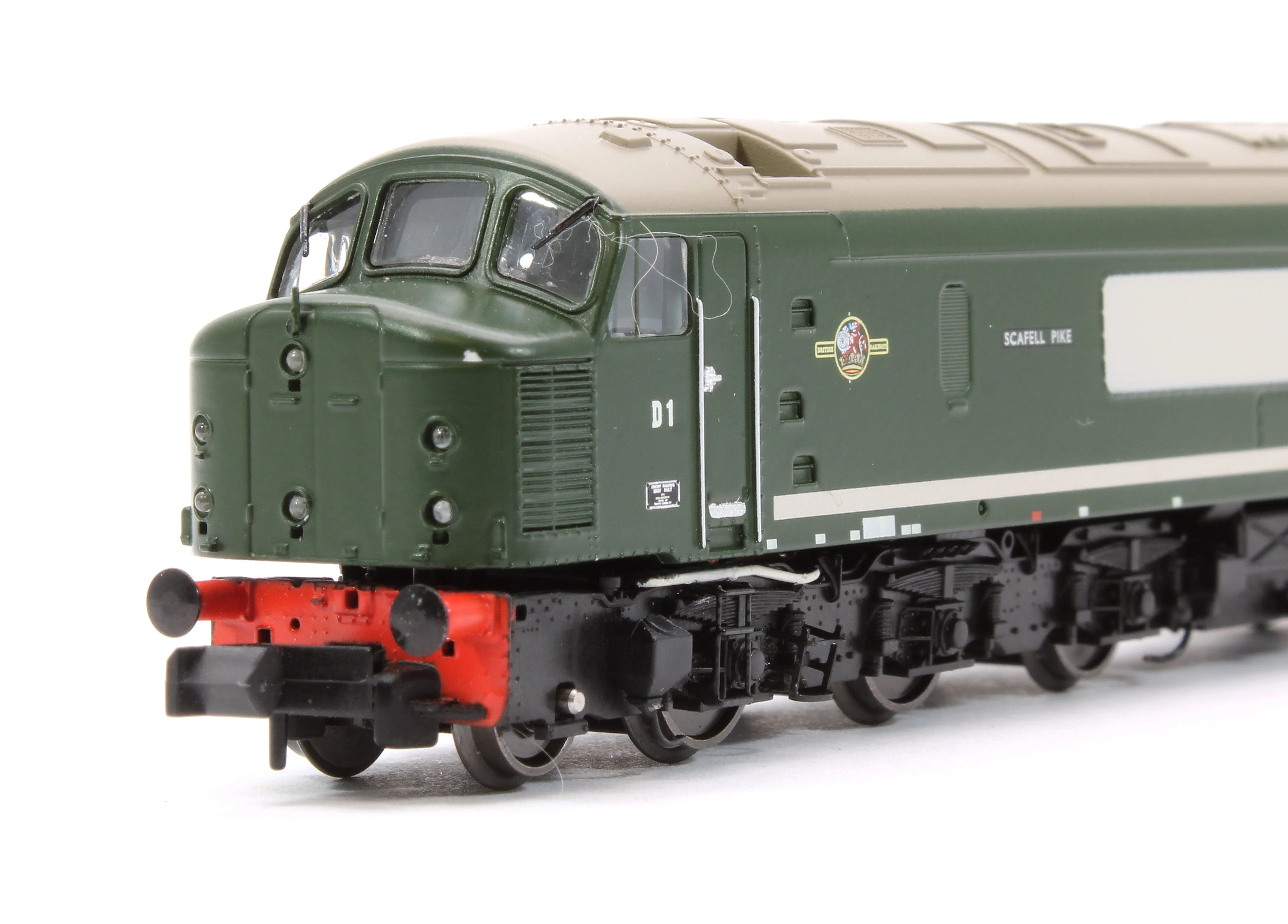 948501 Class 44 D1 "Scafell Pike" Plain BR Green Diesel Locomotive (DCC Sound) - Image 8