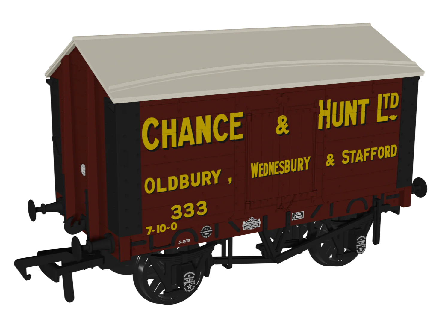967603 RCH 1907 Private Owner Salt Van - Chance & Hunt No.333