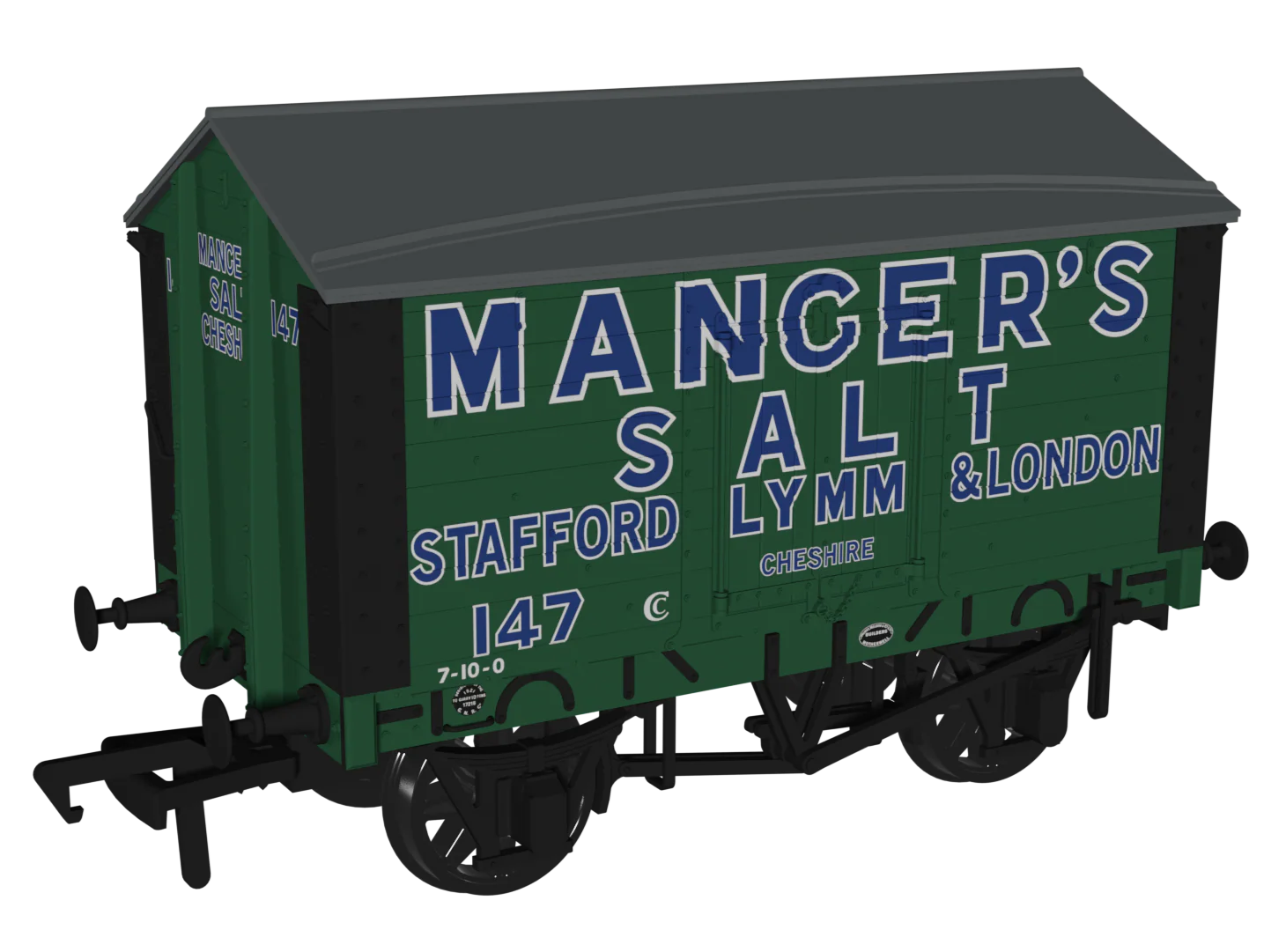 967608 RCH 1907 Private Owner Salt Van - Mangers Salt No.147