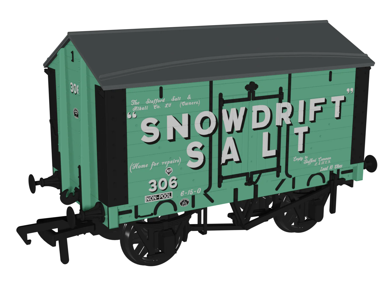 967613 RCH 1907 Private Owner Salt Van - Snowdrift Salt No.306