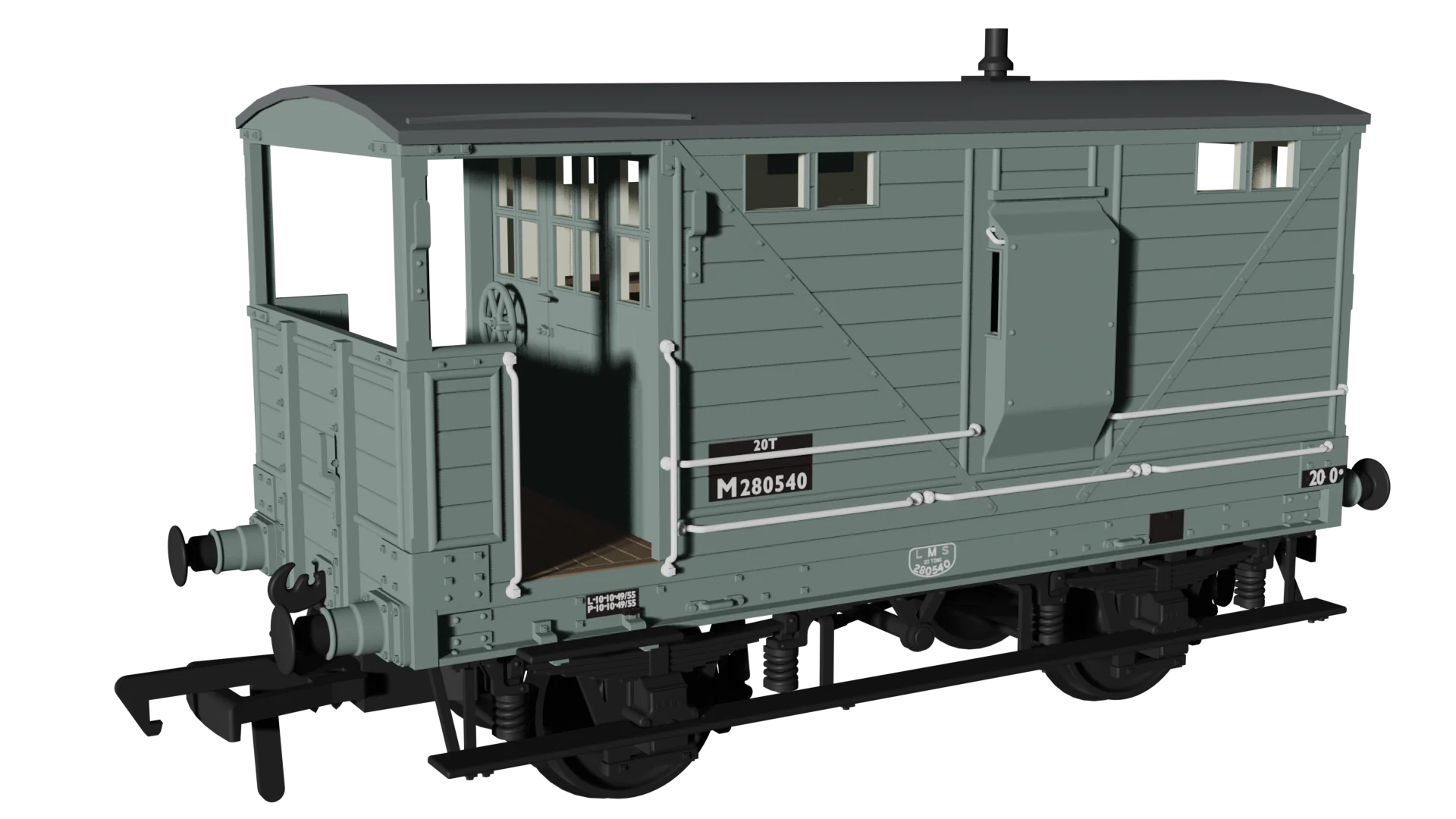 987008 NWR D17b Brake - BR No.M280540