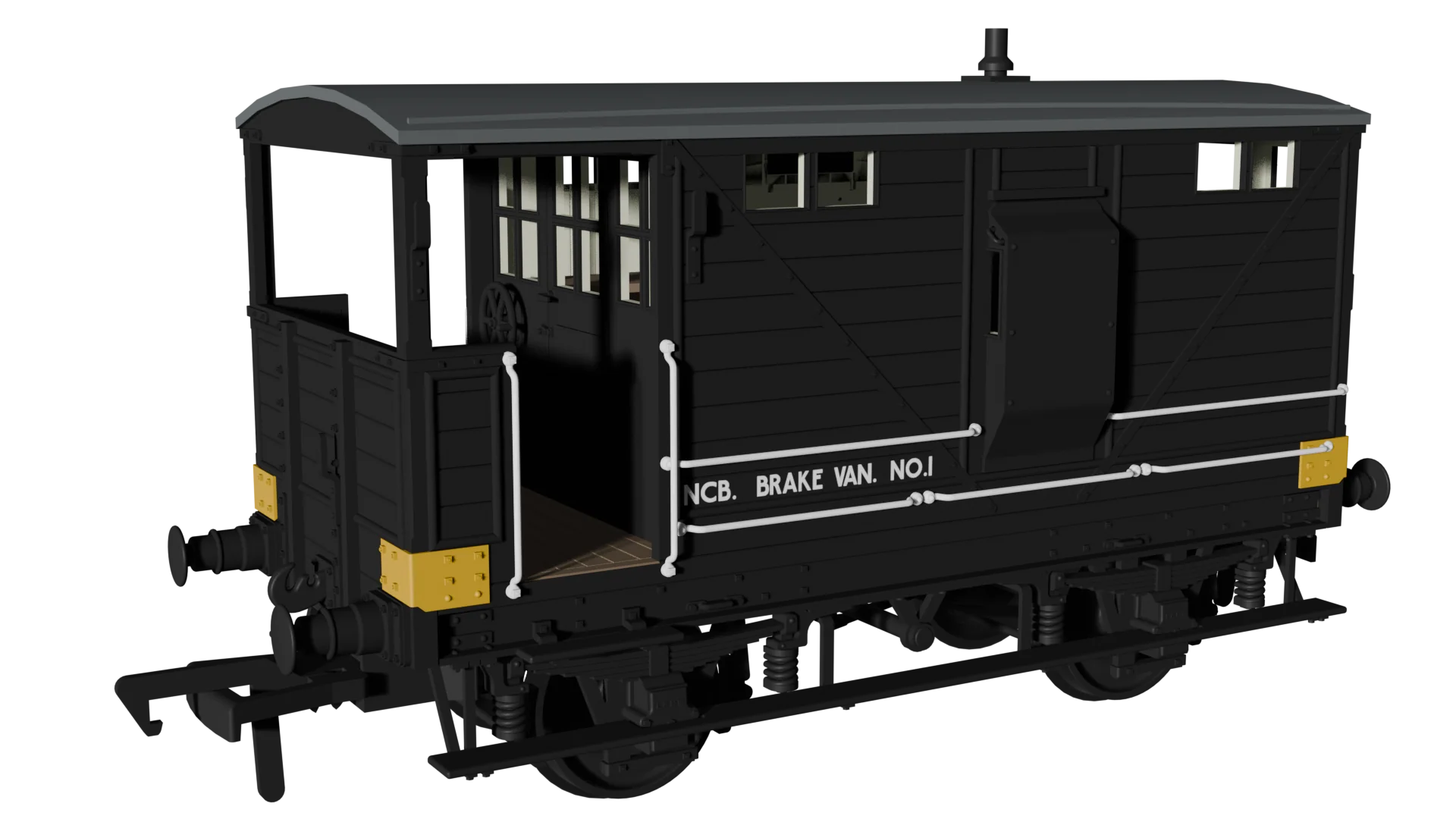 987011 LNWR D17b Brake - NCB No.1