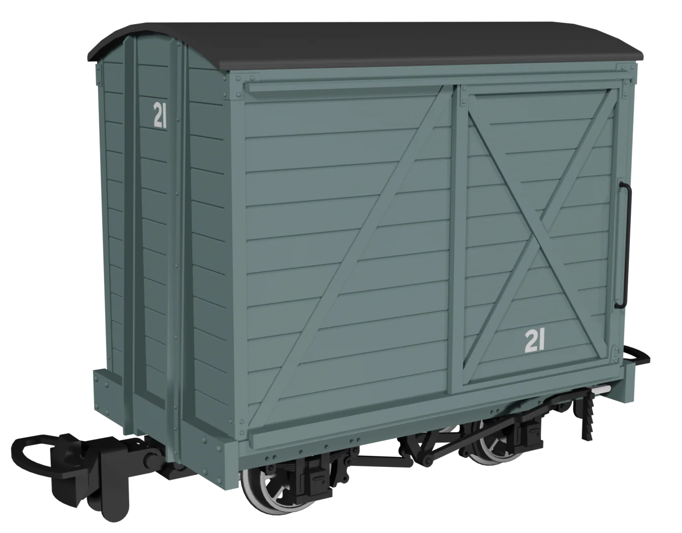 990304 Covered Van - Plain Grey No.21