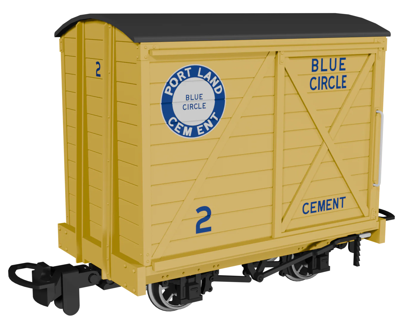 990305 Covered Van - Blue Circle No.2
