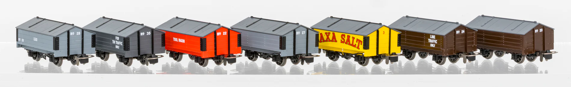 990403 Peaked Roof Van - Plain Grey No.27 - Image 2