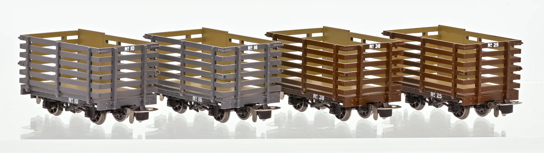 990603 Livestock Wagon - Plain Brown No.25 - Image 3