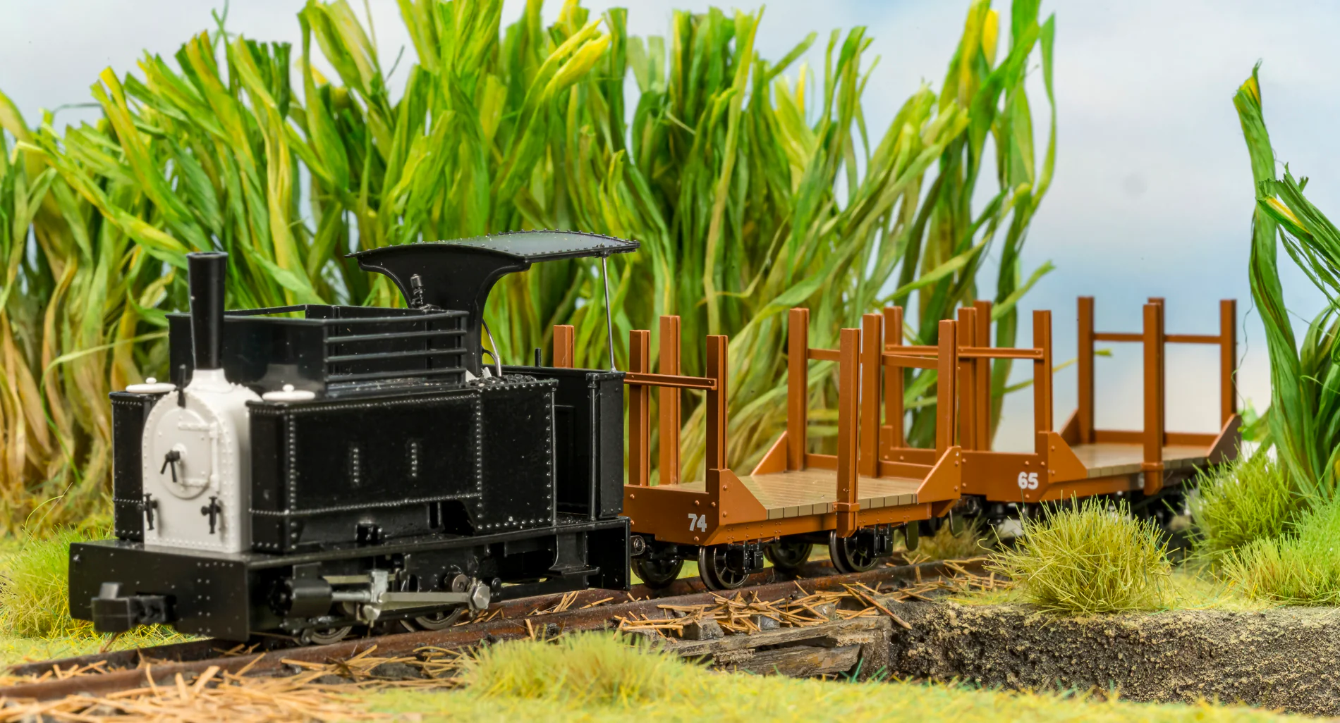990701 Stake Wagon - Plain Dark Grey No.41 - Image 4