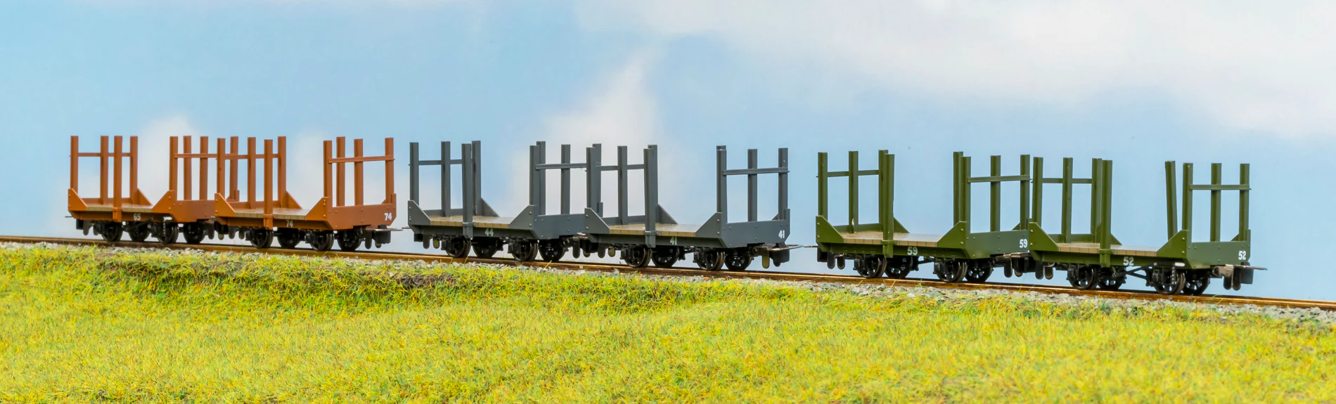 990704 Stake Wagon - Plain Green No.59 - Image 6