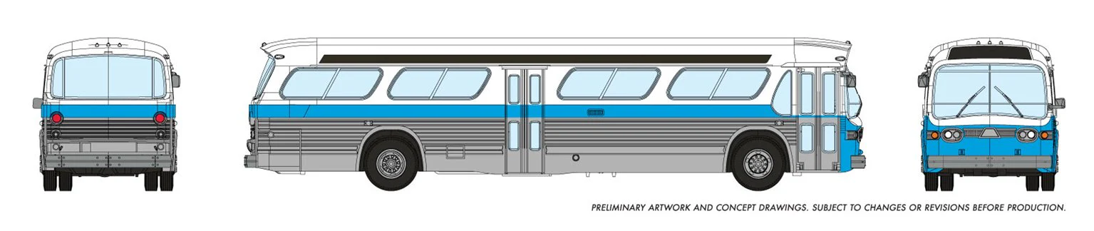 573003 N Gauge New Look Bus – Montreal - Image 3