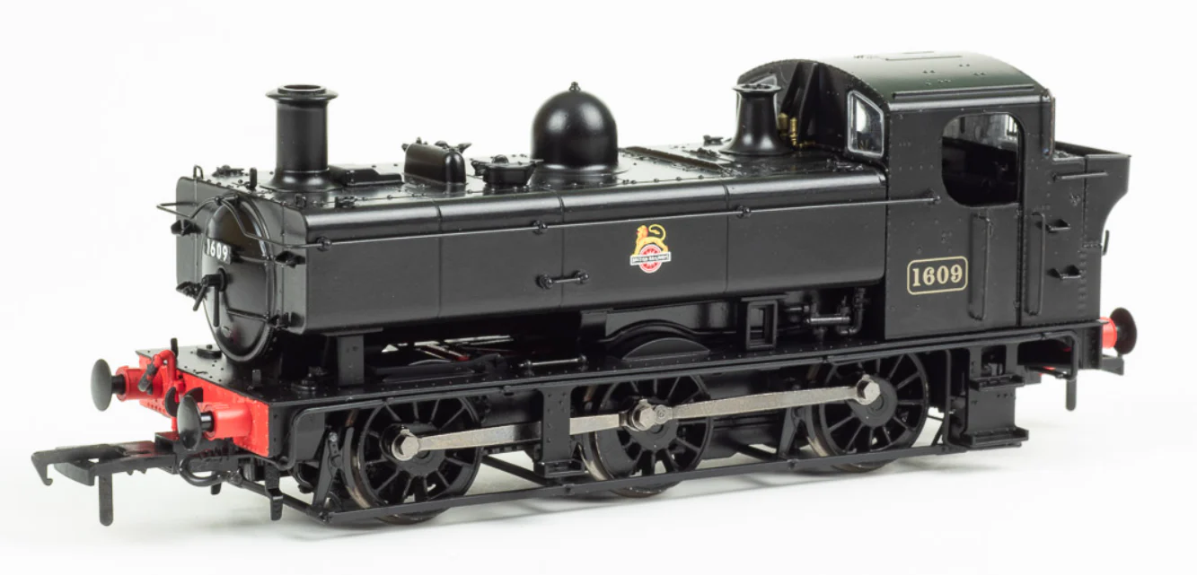 MR-301A Rapido Class 16XX BR Black Early Emblem No.1609 Steam Locomotive