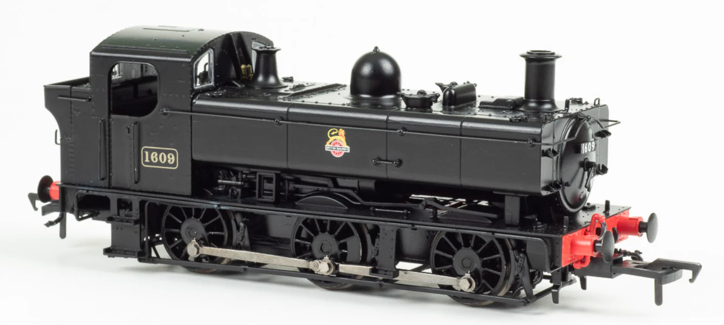 MR-301A Rapido Class 16XX BR Black Early Emblem No.1609 Steam Locomotive - Image 2