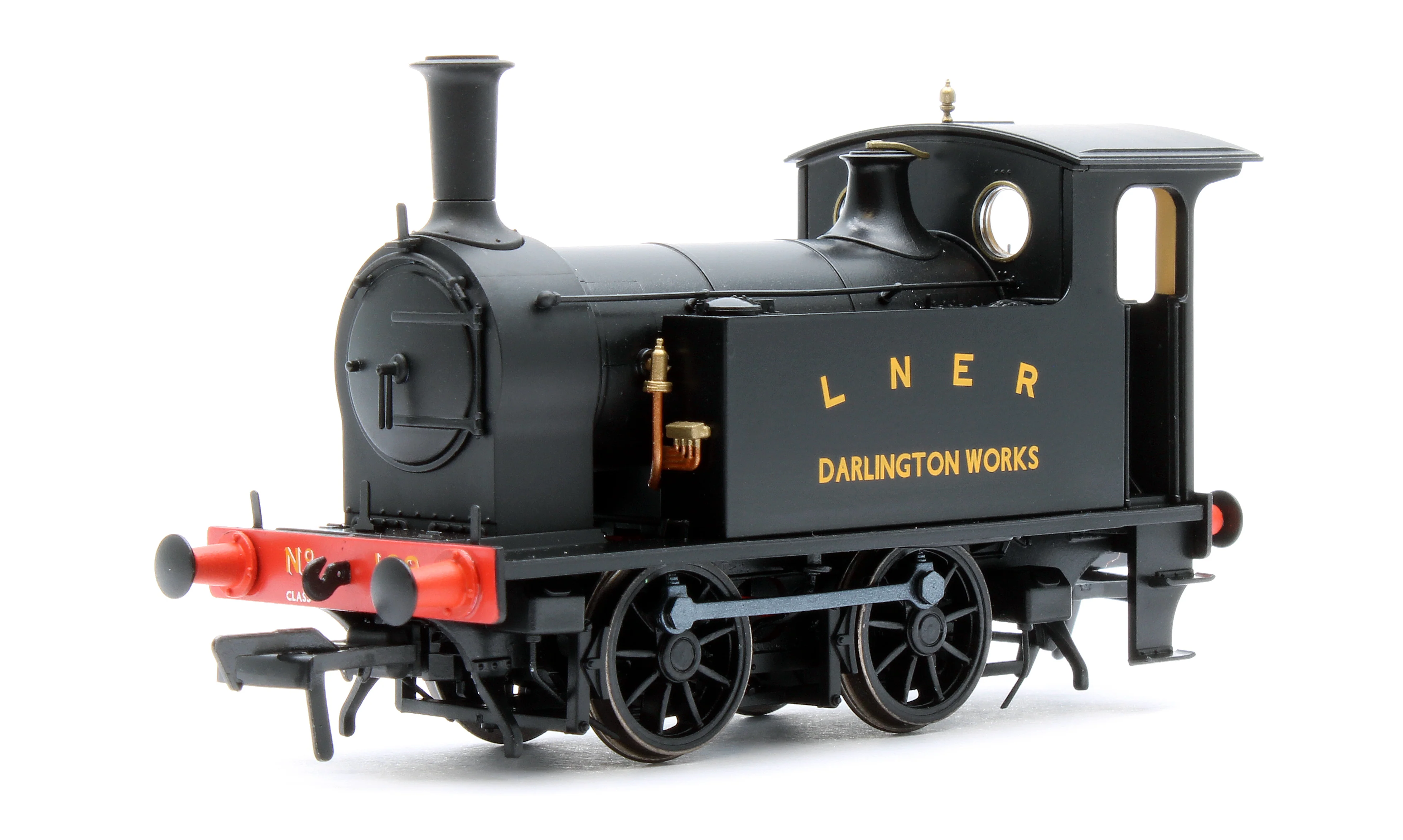 932504 LNER Y7 - No.129 Darlington Works Livery Steam Locomotive - DCC Sound