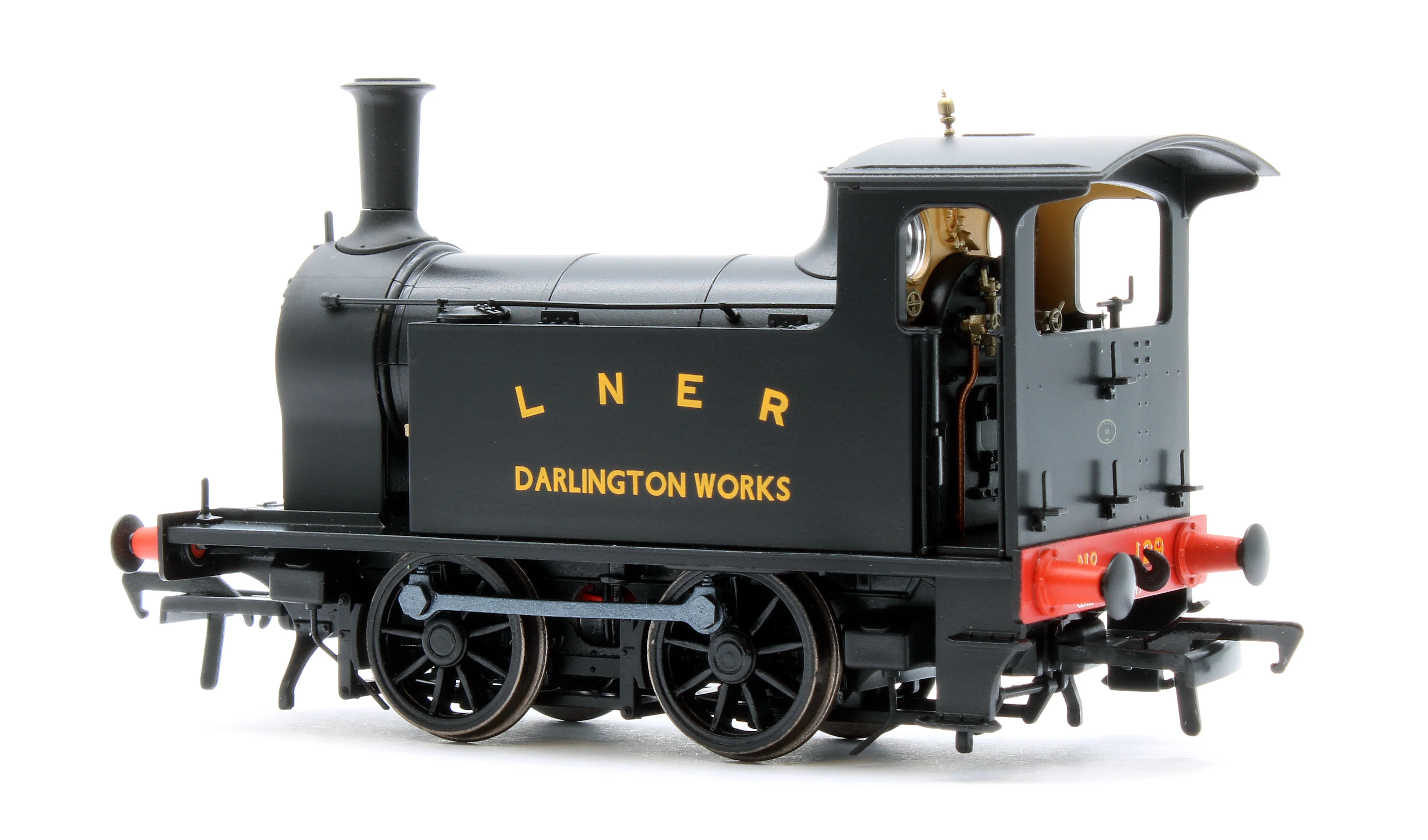 932504 LNER Y7 - No.129 Darlington Works Livery Steam Locomotive - DCC Sound - Image 4
