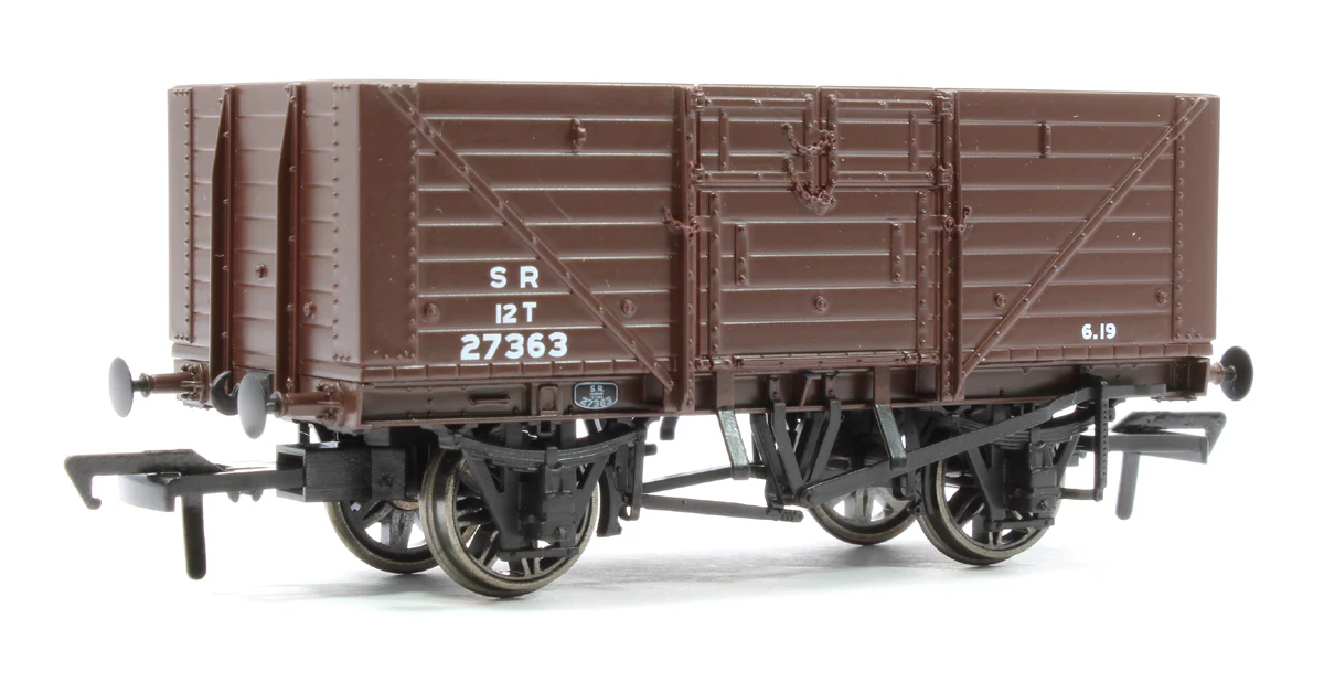 940020 Southern Railway 8 Plank Open Wagon D1400 No.27363, SR Brown (Post-1936) - Image 3