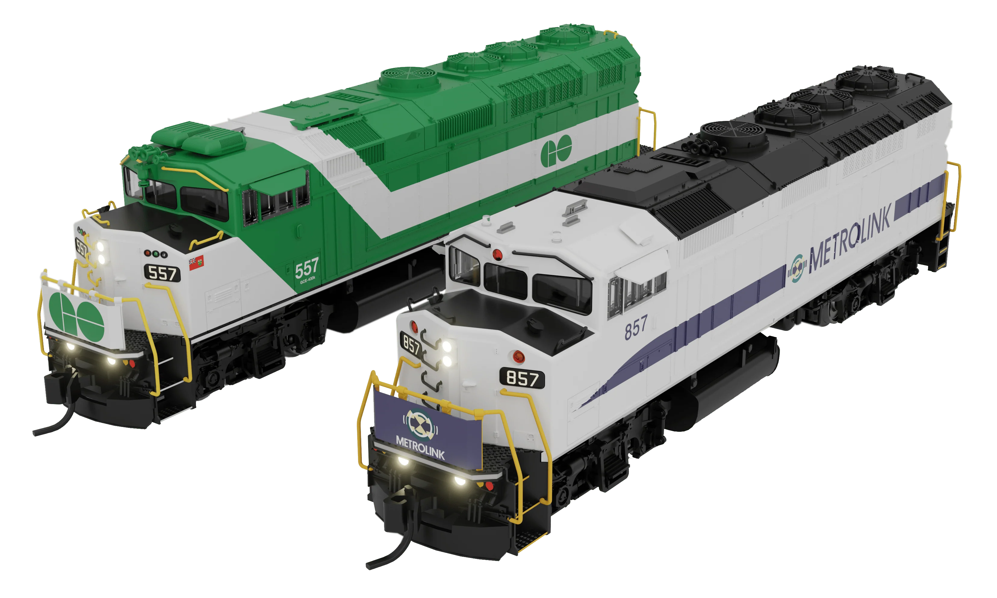 519011 N GMDD F59PH (DC/Silent): GO Transit: #557 - Image 4