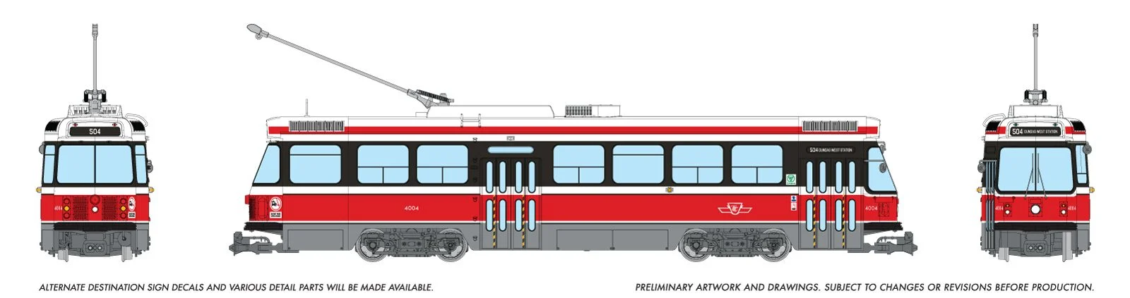 702001 HO CLRV (DC/Silent): TTC - Early Version: #4004 - Image 2