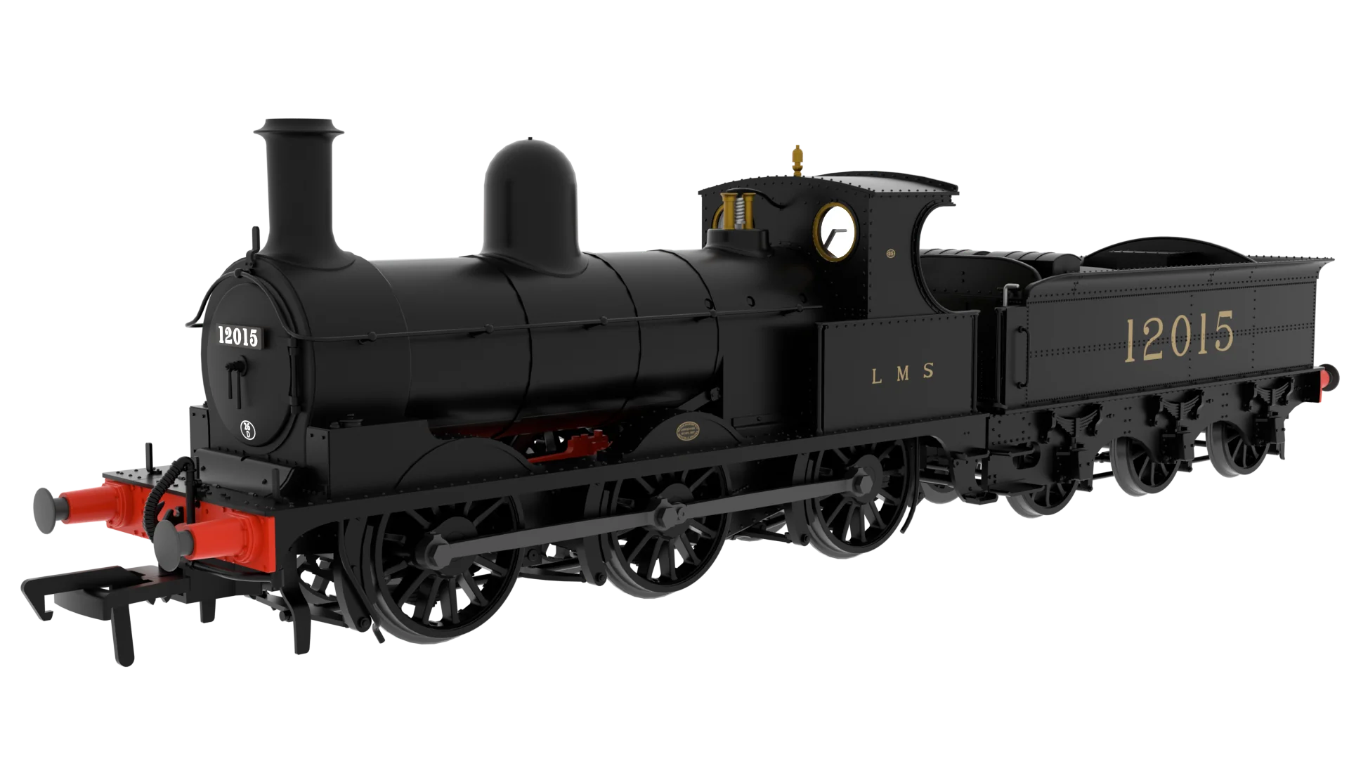 817505 Class 25 'Ironclad' 0-6-0 No.12015 Lancashire & Yorkshire LMS Livery (Tender Number) Steam Locomotive - DCC Sound