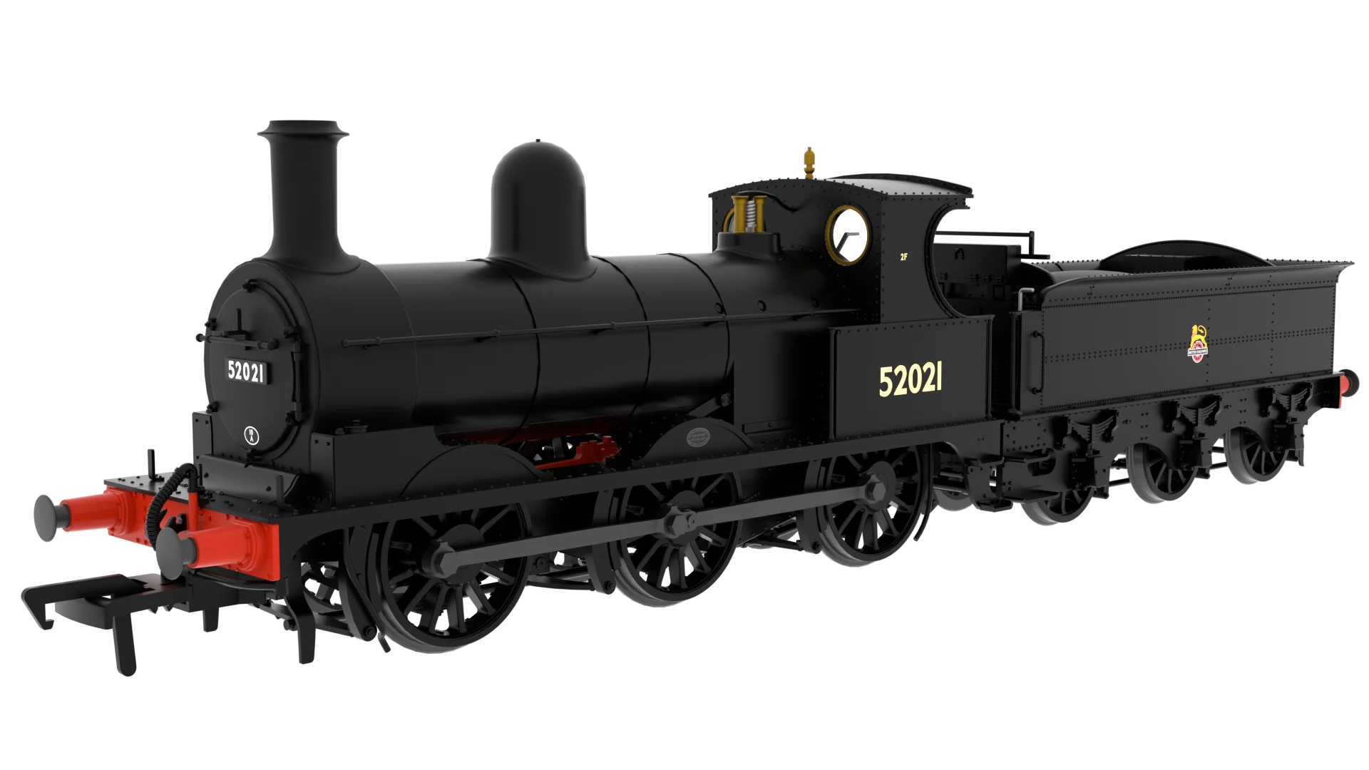 817011 Class 25 'Ironclad' 0-6-0 No.52021 Lancashire & Yorkshire BR Early Crest Steam Locomotive