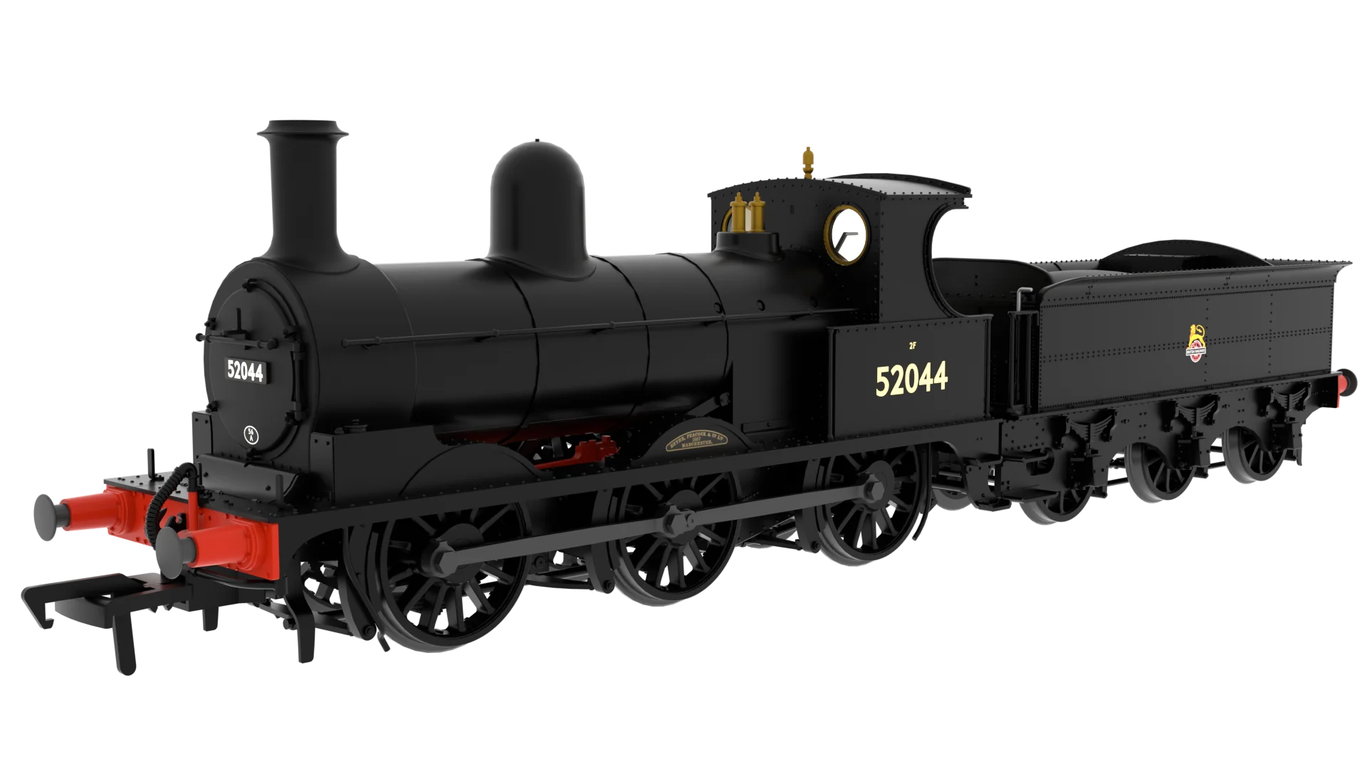 817512 Class 25 'Ironclad' 0-6-0 No.52044 Lancashire & Yorkshire BR Early Crest (As Preserved) Steam Locomotive - DCC Sound