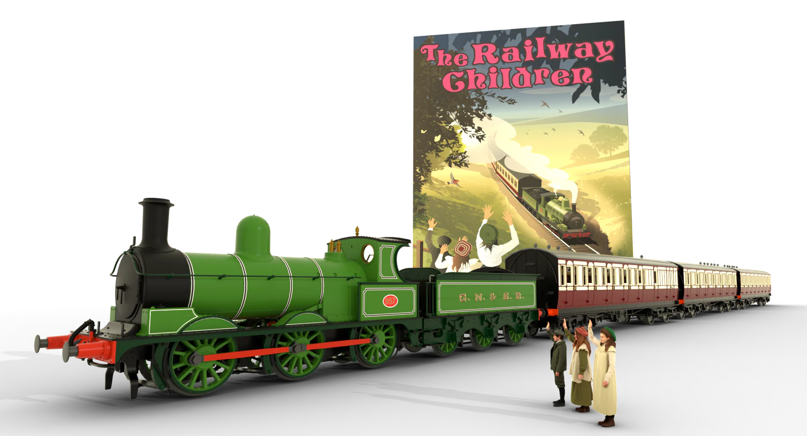 818501 The Railway Children Train Pack - DCC Sound