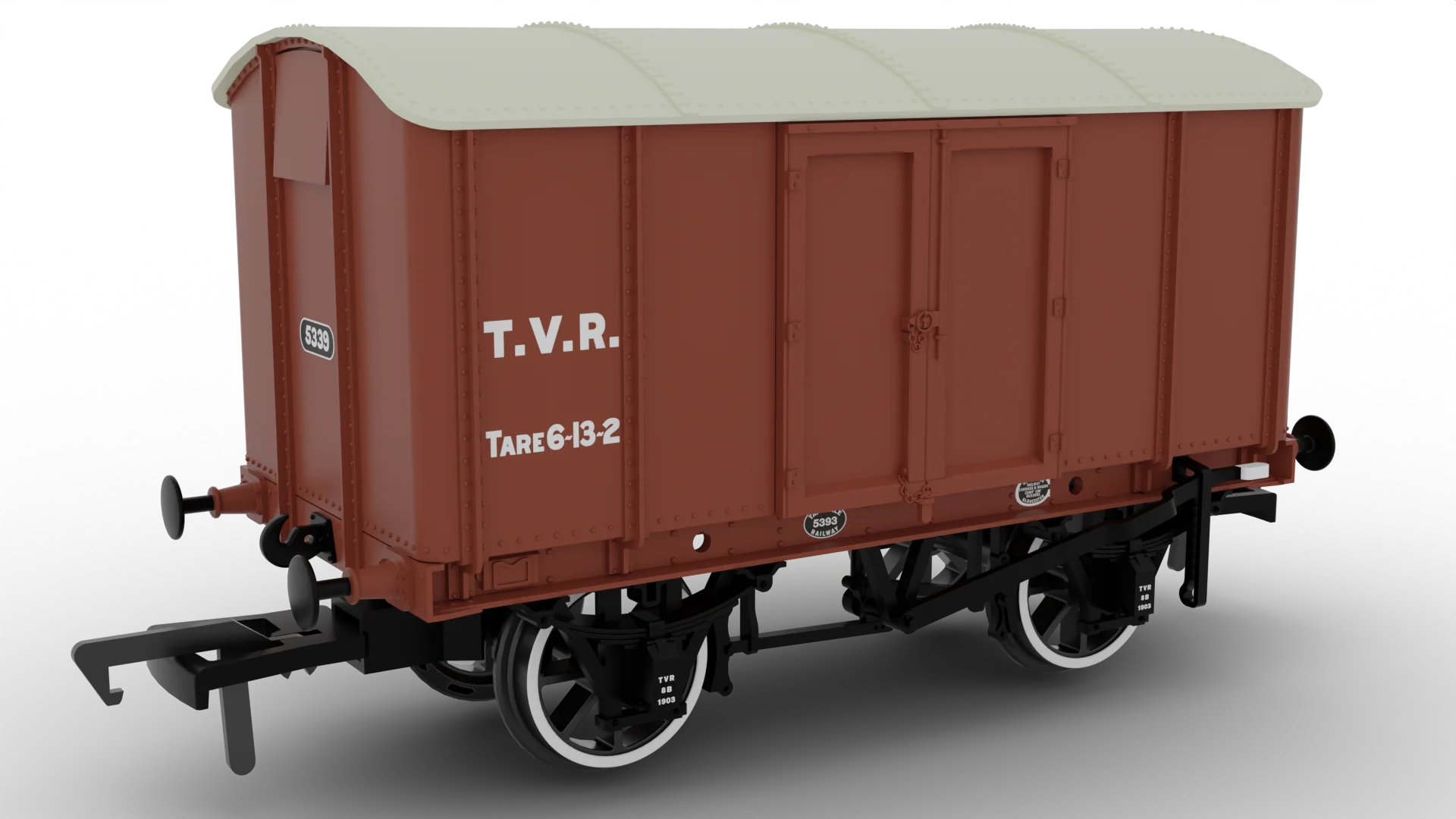 908043 Dia. V6 'Not Quite Mink' TVR Brown (small lettering) No.5393