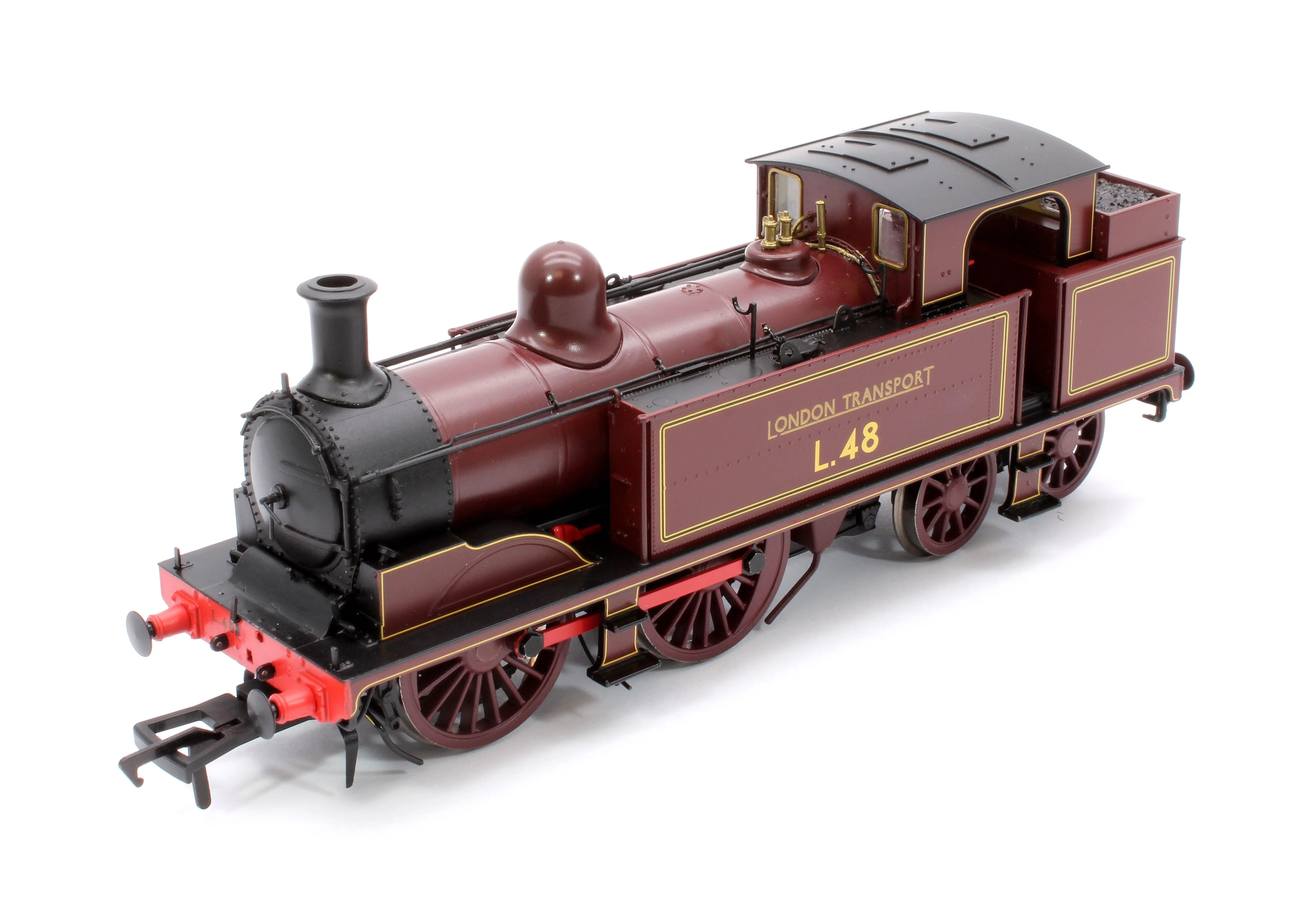 909502 Pre-Owned Metropolitan Railway E Class No. 1 0-4-4T No. L48, London Transport Lined Maroon - Steam Tank Locomotive - DCC Sound Fitted - Image 10