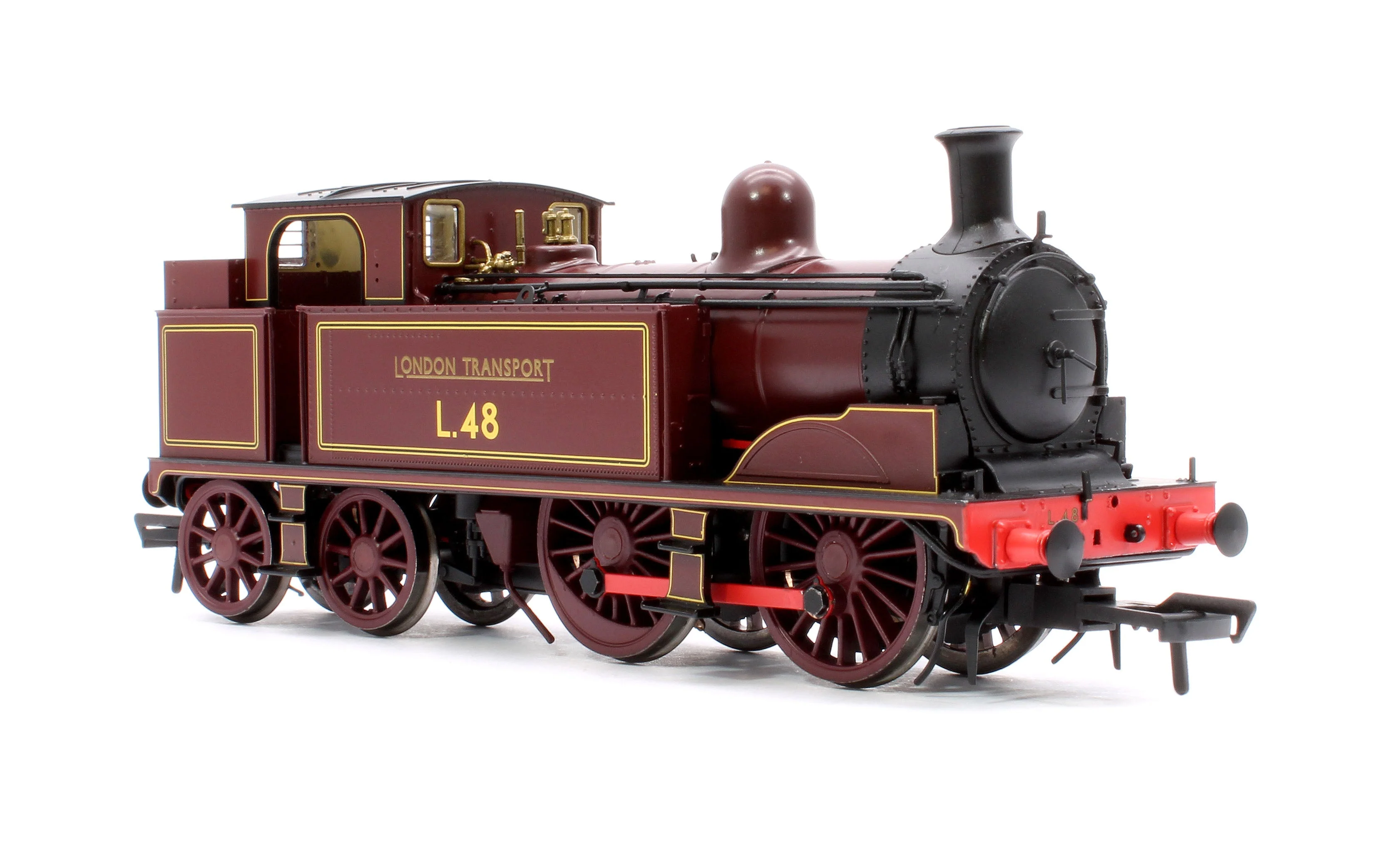 909502 Pre-Owned Metropolitan Railway E Class No. 1 0-4-4T No. L48, London Transport Lined Maroon - Steam Tank Locomotive - DCC Sound Fitted - Image 4
