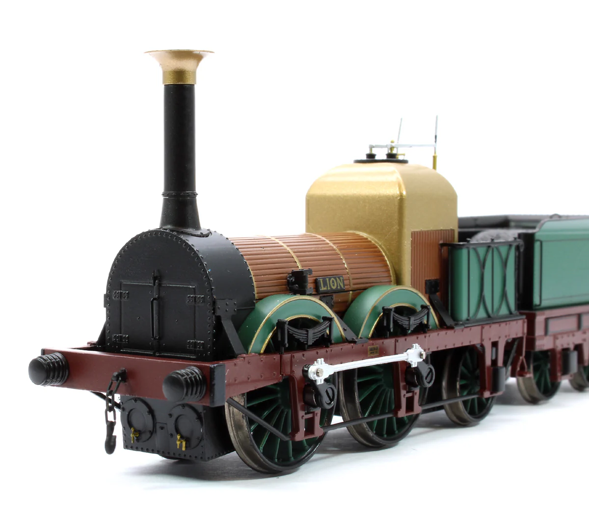 913501 Liverpool & Manchester Railway 0-4-2 Lion Locomotive (1930 Condition) DCC Sound - Image 10
