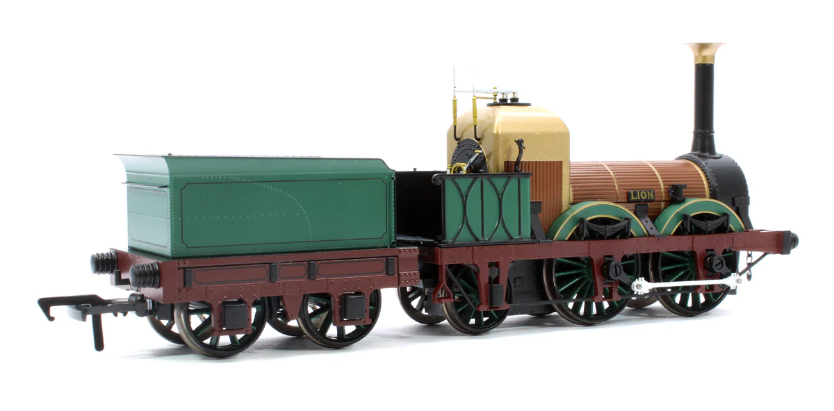 913501 Liverpool & Manchester Railway 0-4-2 Lion Locomotive (1930 Condition) DCC Sound - Image 3