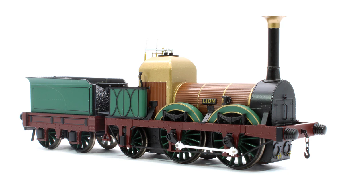 913501 Liverpool & Manchester Railway 0-4-2 Lion Locomotive (1930 Condition) DCC Sound - Image 4