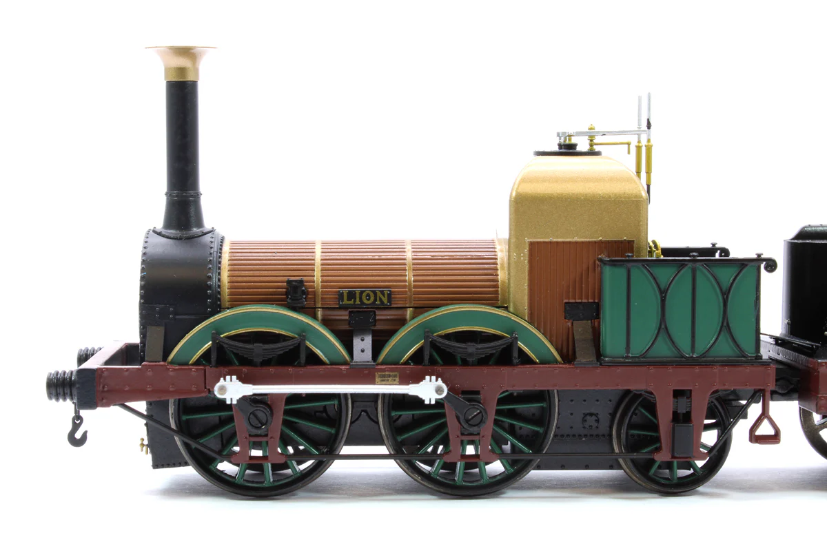 913501 Liverpool & Manchester Railway 0-4-2 Lion Locomotive (1930 Condition) DCC Sound - Image 6
