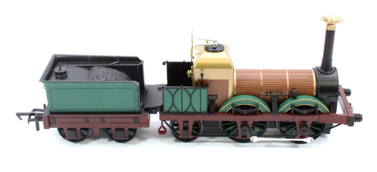 913501 Liverpool & Manchester Railway 0-4-2 Lion Locomotive (1930 Condition) DCC Sound - Image 9