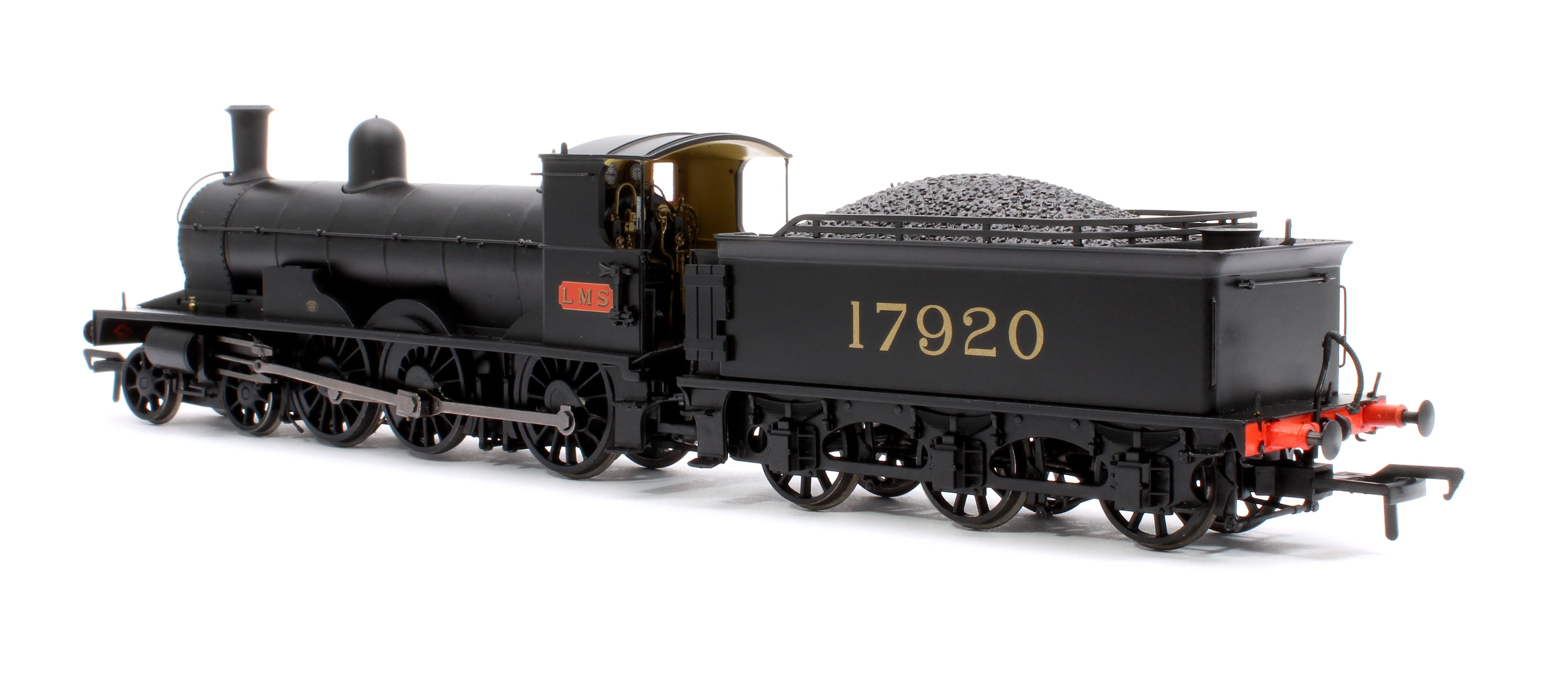 Pre-Owned 914004 Highland Railways Jones Goods 4-6-0 Steam Locomotive No.17920, LMS unlined black (early) - Image 2