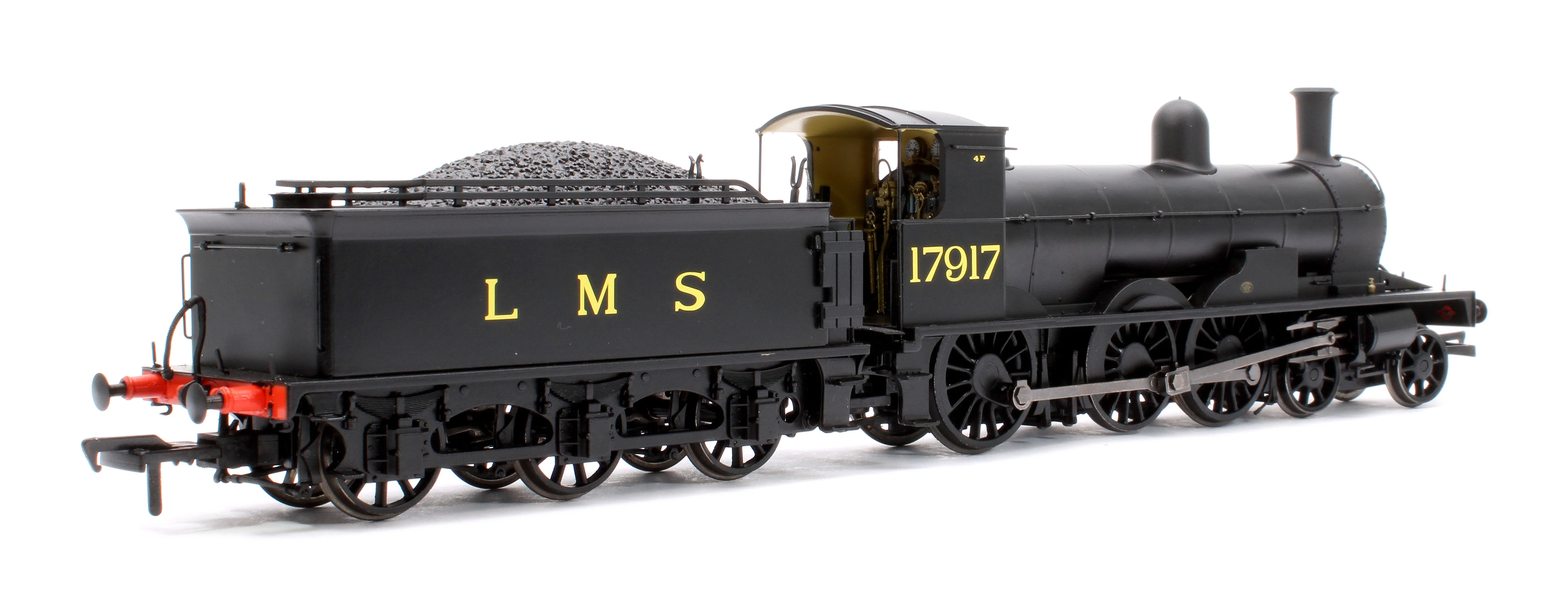 914006 Highland Railways Jones Goods 4-6-0 Steam Locomotive No.17917, LMS unlined black (late) - Image 3