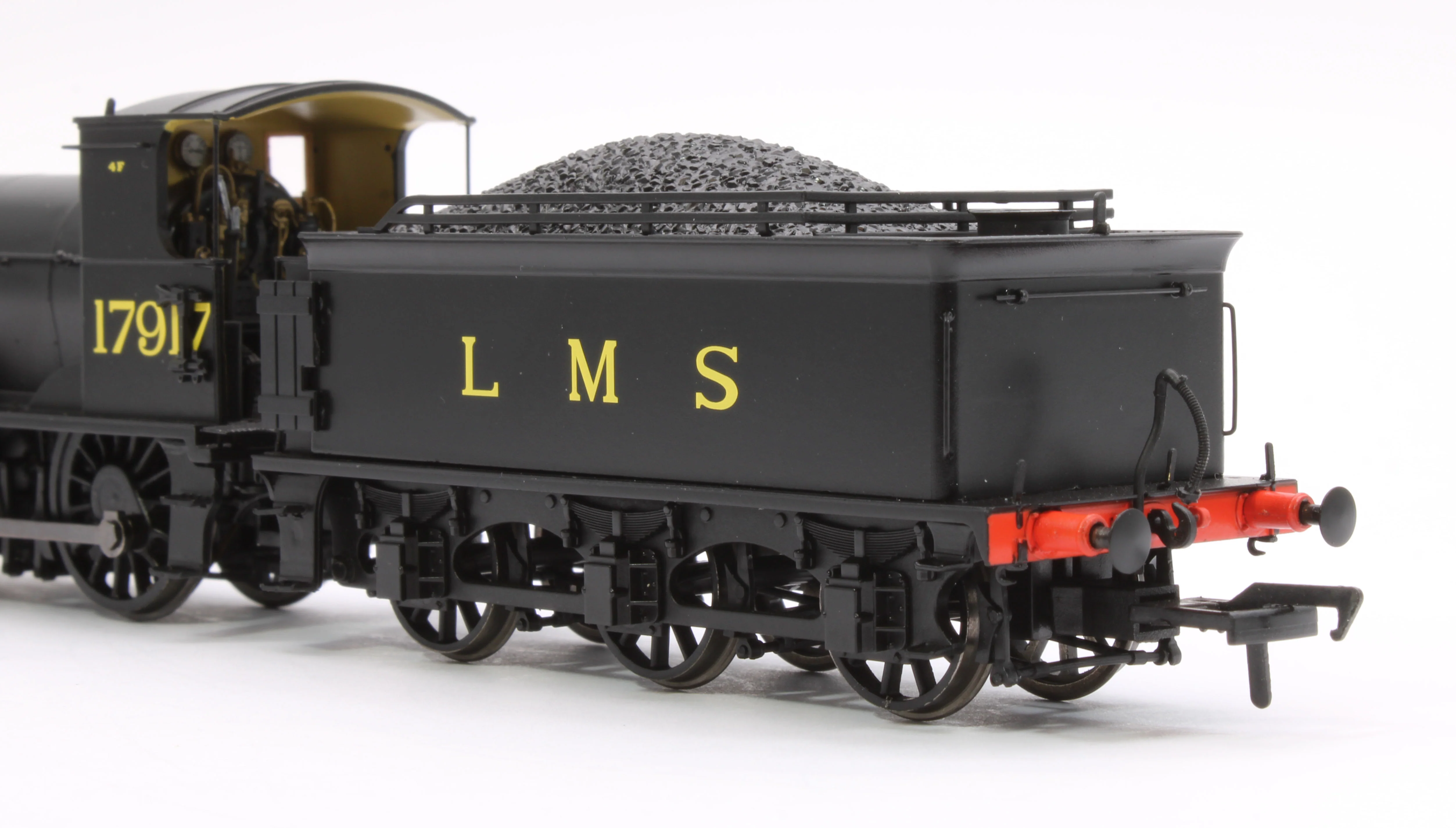 914006 Highland Railways Jones Goods 4-6-0 Steam Locomotive No.17917, LMS unlined black (late) - Image 9