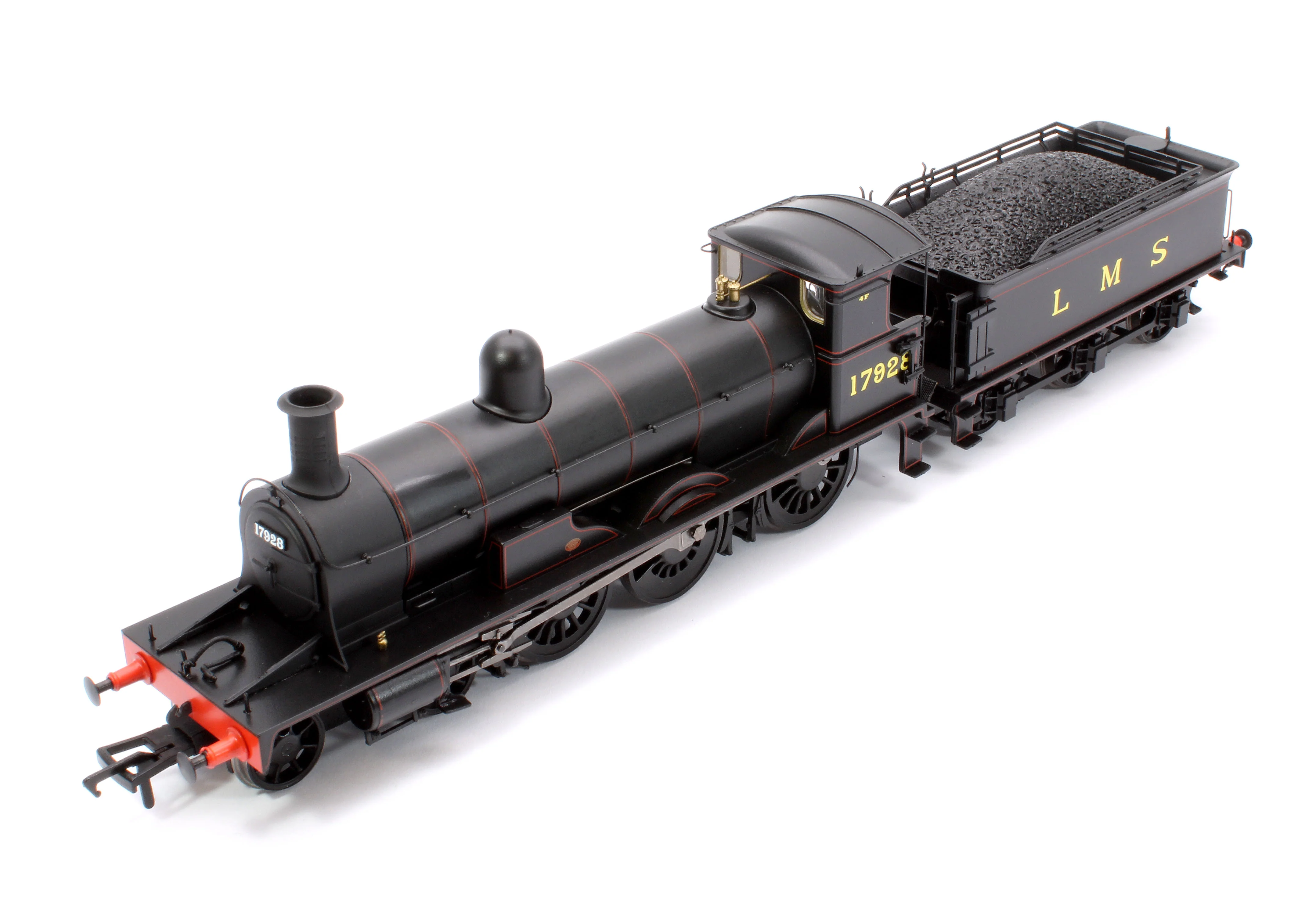 914505 Highland Railways Jones Goods 4-6-0 Steam Locomotive No.17928, LMS lined black (DCC Sound) - Image 11