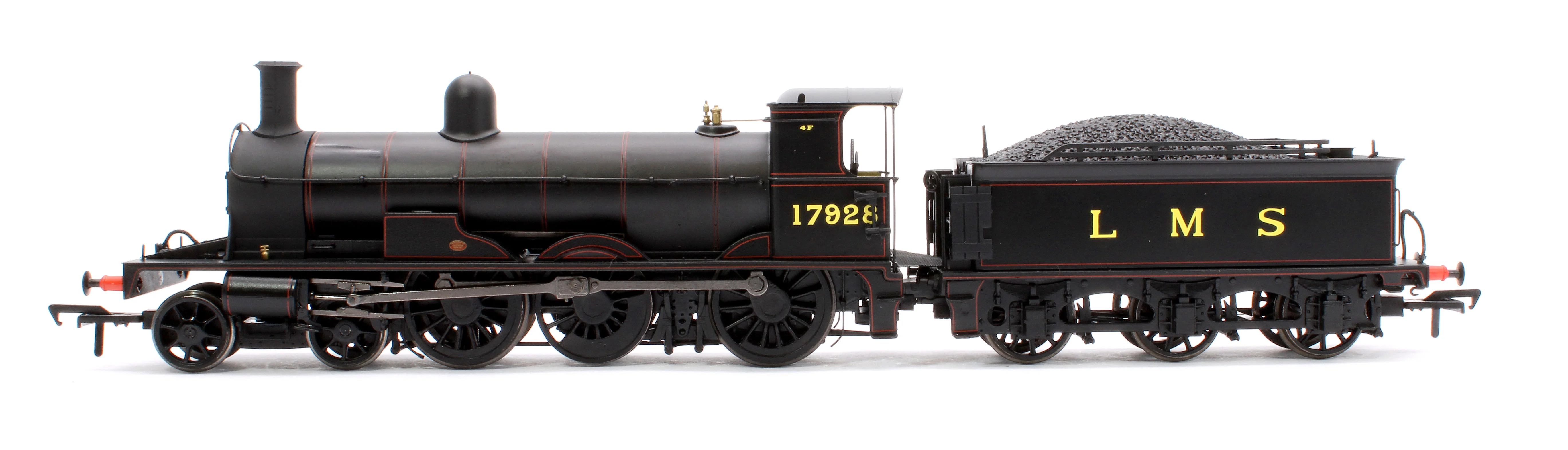 914505 Highland Railways Jones Goods 4-6-0 Steam Locomotive No.17928, LMS lined black (DCC Sound) - Image 5